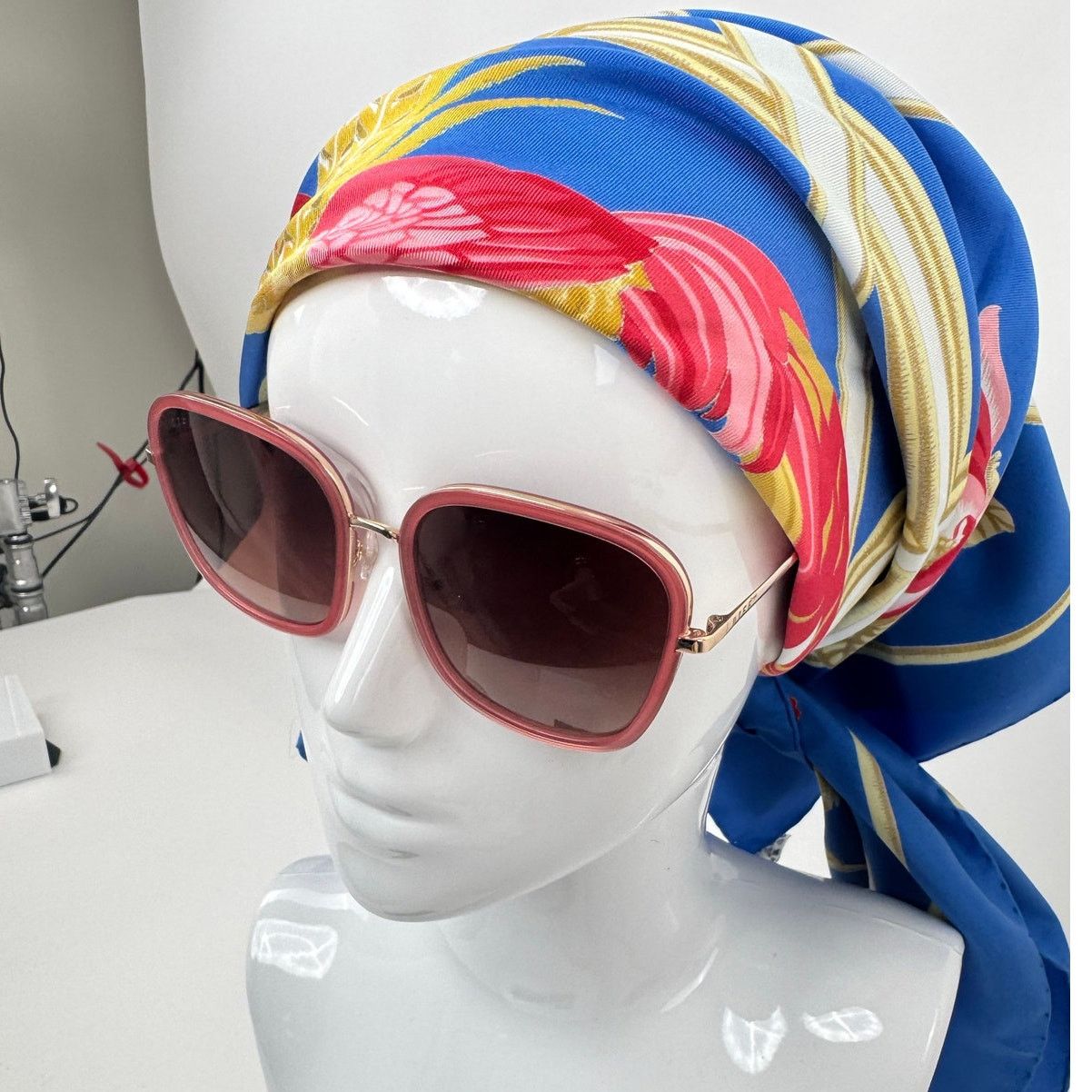 Other DIFF NWOT Pink & Gold Genevive Oversized Sunglasses Size ONE SIZE - 2 Thumbnail