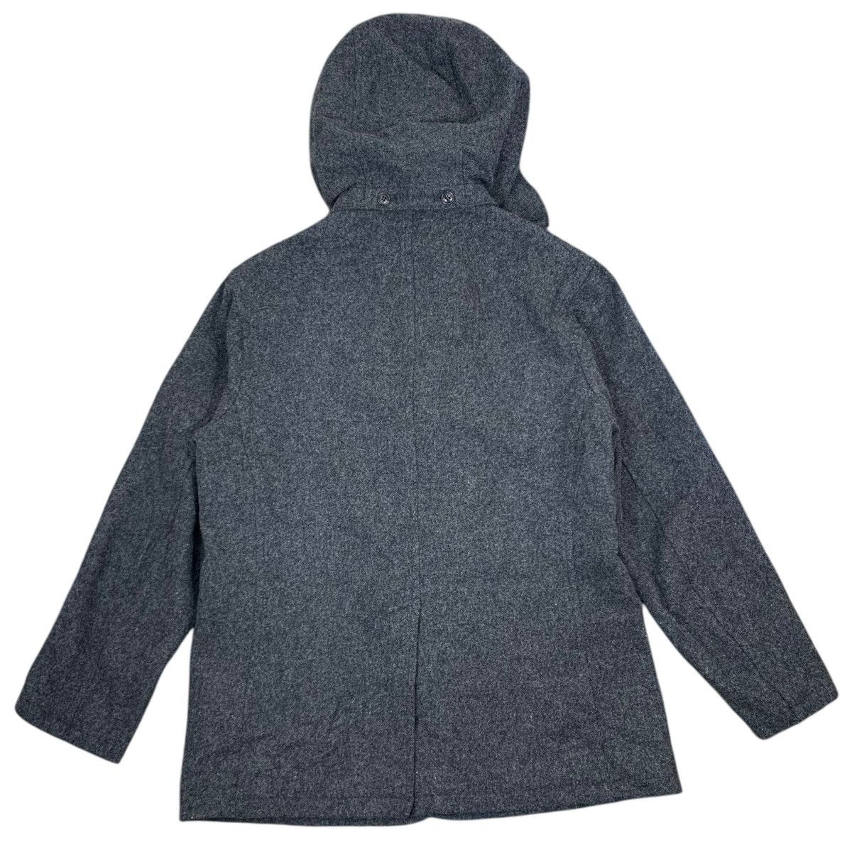 Frapbois × Issey Miyake × Japanese Brand VINTAGE FRAPBOIS ISSEY MIYAKE TOGGLE BUTTON WOOL COAT Size US M / EU 48-50 / 2 - 8 Thumbnail