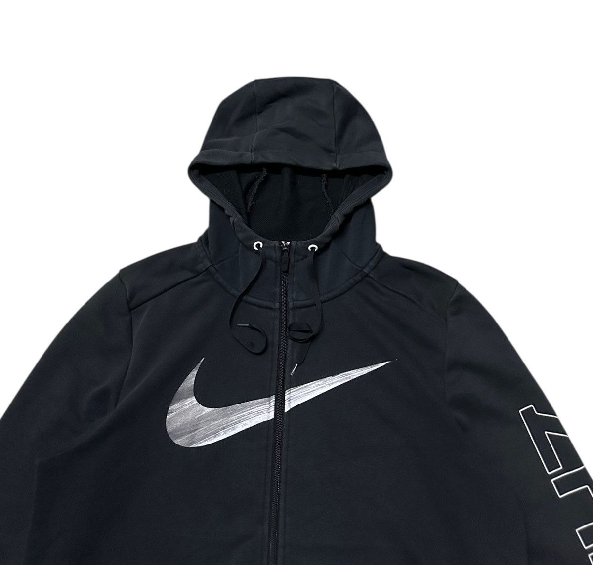 Nike Nike dri-fit full zipper big swoosh hoodie Size US M / EU 48-50 / 2 - 3 Thumbnail