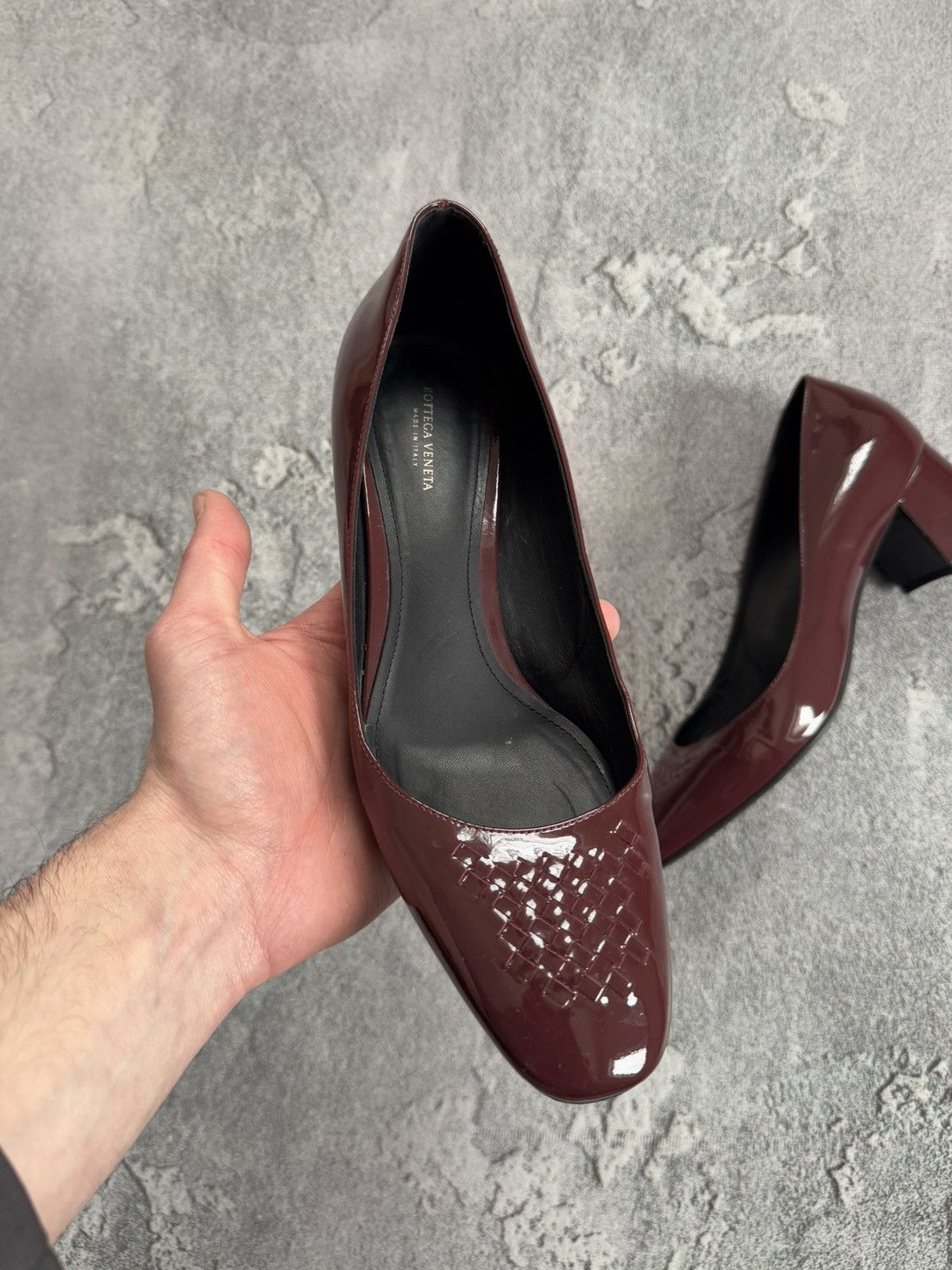 Bottega Veneta × Designer Bottega Veneta 38size souliers lacquered high heels sandals Size US 8 / IT 38 - 7 Thumbnail