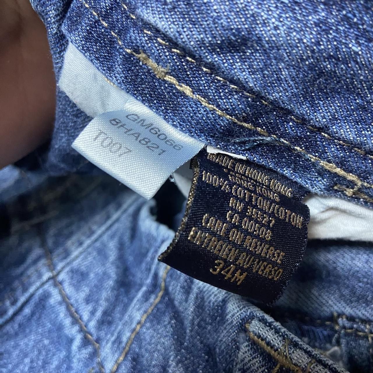Marithe + Francois Girbaud Y2K Shuttle Strap Denim Bondage Fits 32 Size US 32 / EU 48 - 4 Thumbnail