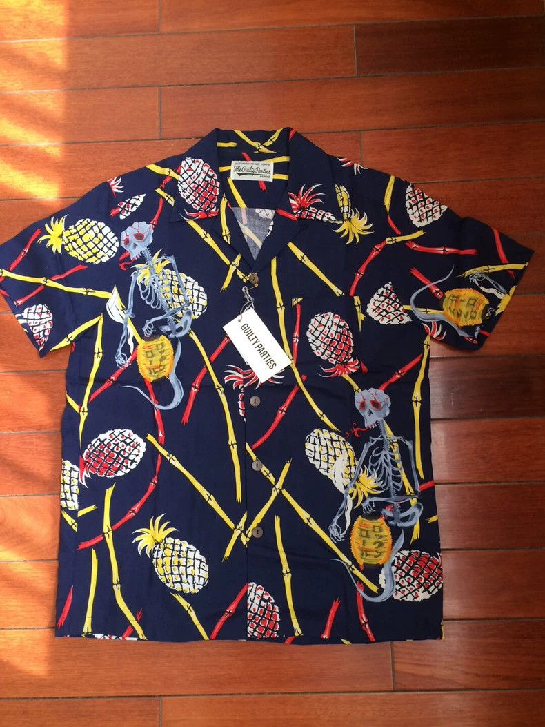 Wacko maria wolf’s head Collaboration Shirt