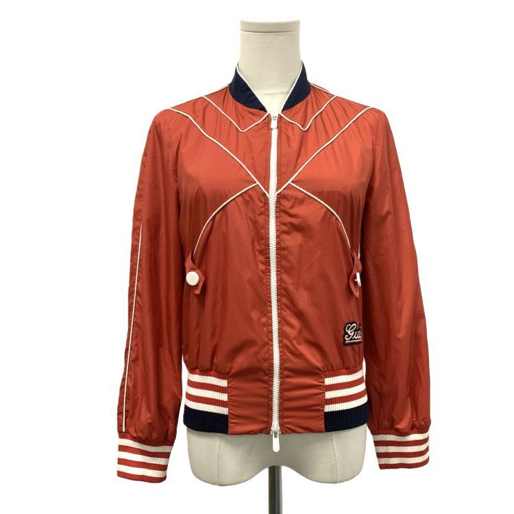 Gucci Gucci Script Logo Bomber Jacket Size 40 Size S / US 4 / IT 40 - 1 Thumbnail