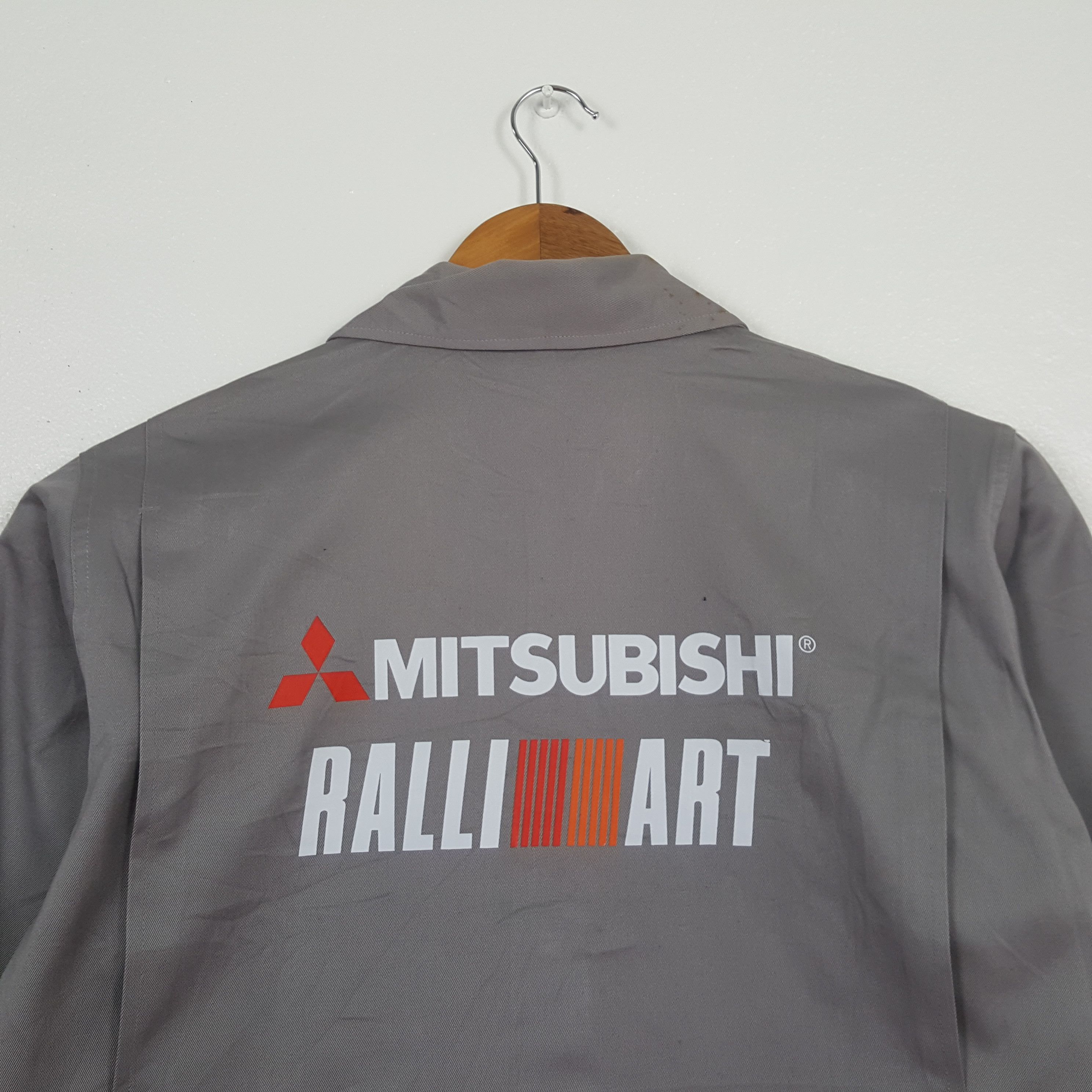 Japanese Brand Vintage Mitsubishi Ralli Art Racing Custom Jacket C307N9 Size US M / EU 48-50 / 2 - 2 Thumbnail