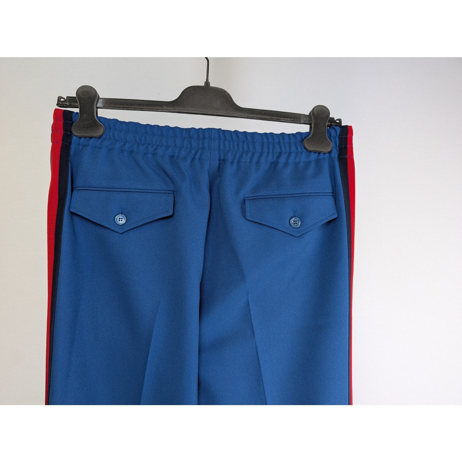 Gucci o1rshd1 Casual Pants With Stripe Blue/Red Logo in Blue Size US 32 / EU 48 - 7 Thumbnail