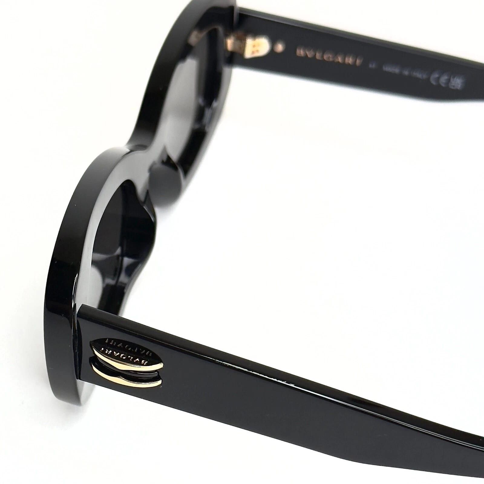 Bvlgari BVLGARI 40039 B.zero1 BV40039I Black Gold Logo Oval 01A Zero Size ONE SIZE - 6 Thumbnail