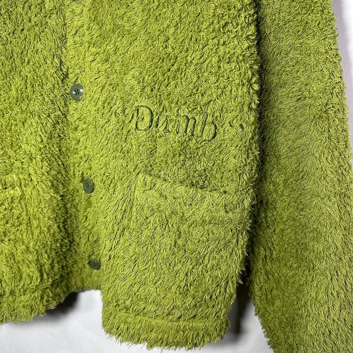 Cactus Plant Flea Market CPFM.xyz “Dumb” Green Cardigan | Grailed