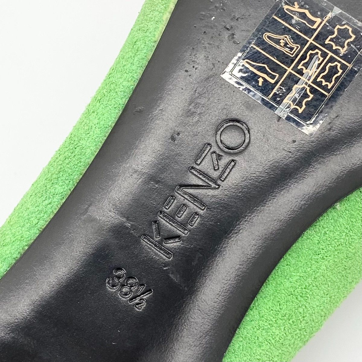 Kenzo Kenzo Tiger ballet flats in green suede Size US 8.5 / IT 38.5 - 9 Thumbnail