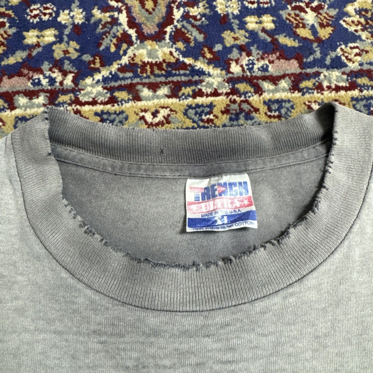 NFL 90s New York Giants NY NFL Football Sun Faded Distressed tee Size US XL / EU 56 / 4 - 5 Thumbnail