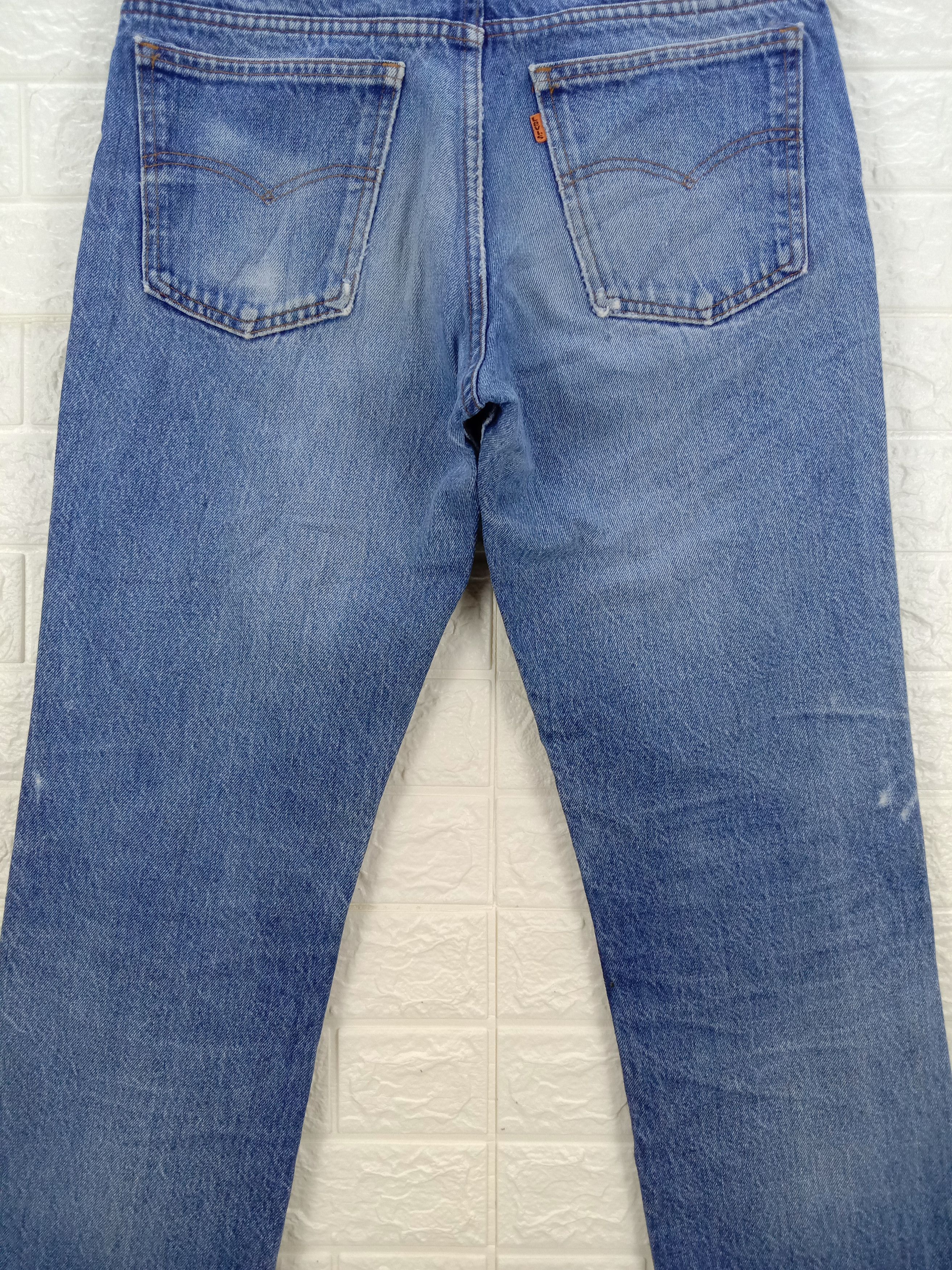 Levi's Vintage 80s Levi's Orange Tab Jeans Size 31" - 7 Thumbnail