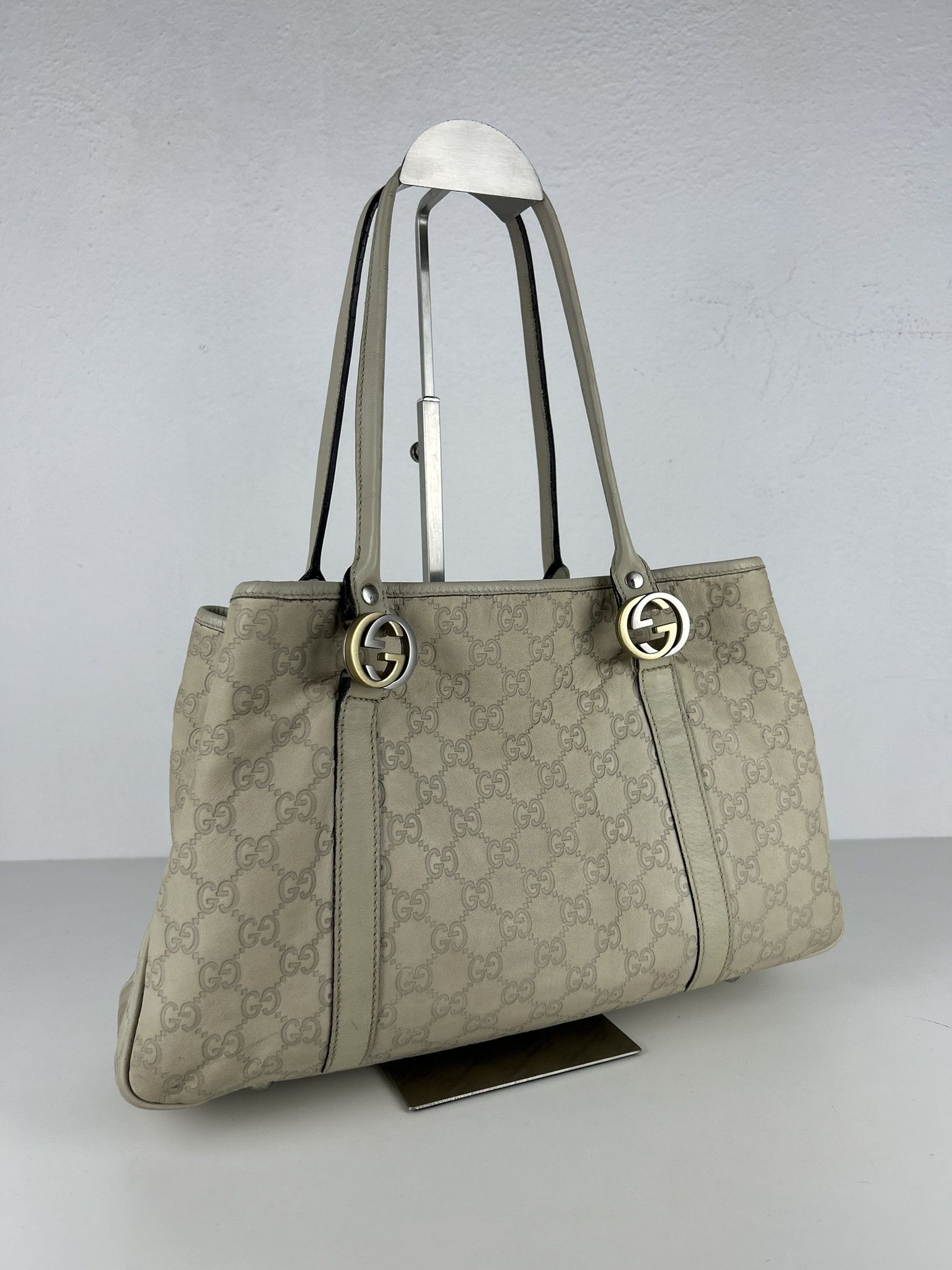 Gucci Gucci guccissima twins leather monogram tote bag Size ONE SIZE - 6 Thumbnail