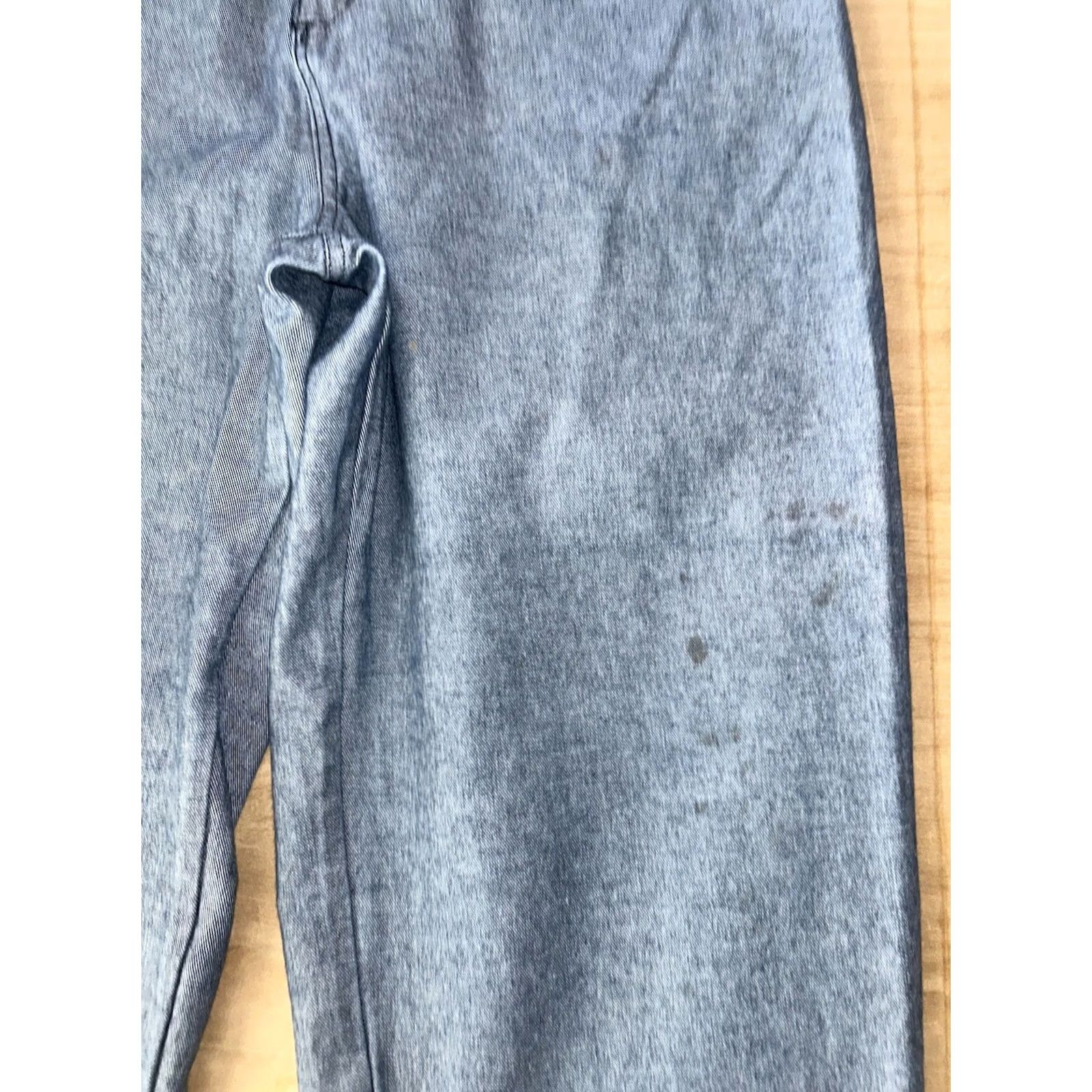 Denime VINTAGE Wrench Baggy Jeans Denim Blue 38x29 USA Made Men’s 38x29 Jeans Baggy Urban Skater 90s Mens Size US 38 / EU 54 - 4 Thumbnail