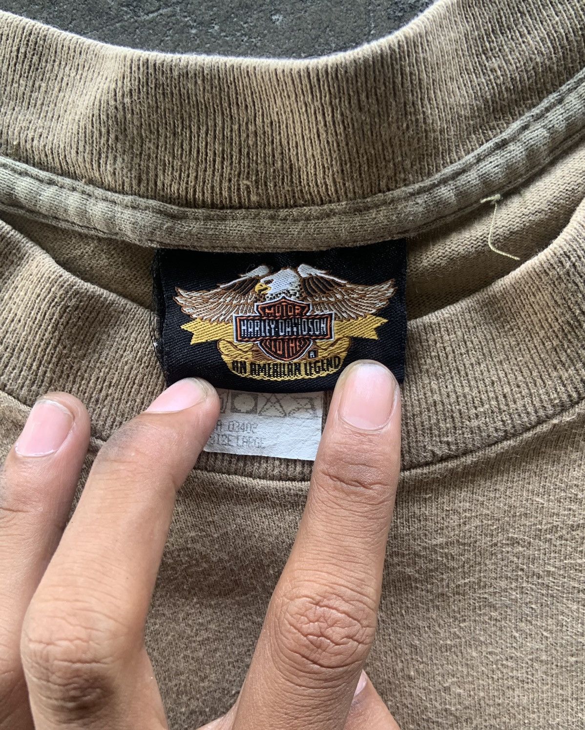 Harley Davidson × Japanese Brand × Vintage 1990s Harley Davidson The Motor Company Size US L / EU 52-54 / 3 - 3 Thumbnail