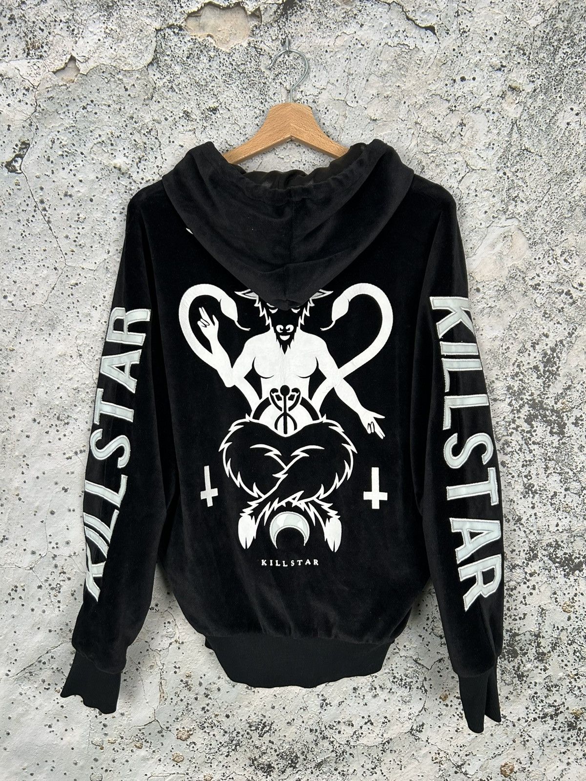 Killstar Killstar Hardcore Avant Garde Hoodie Black Metal Grunge Punk Size US M / EU 48-50 / 2 - 1 Thumbnail