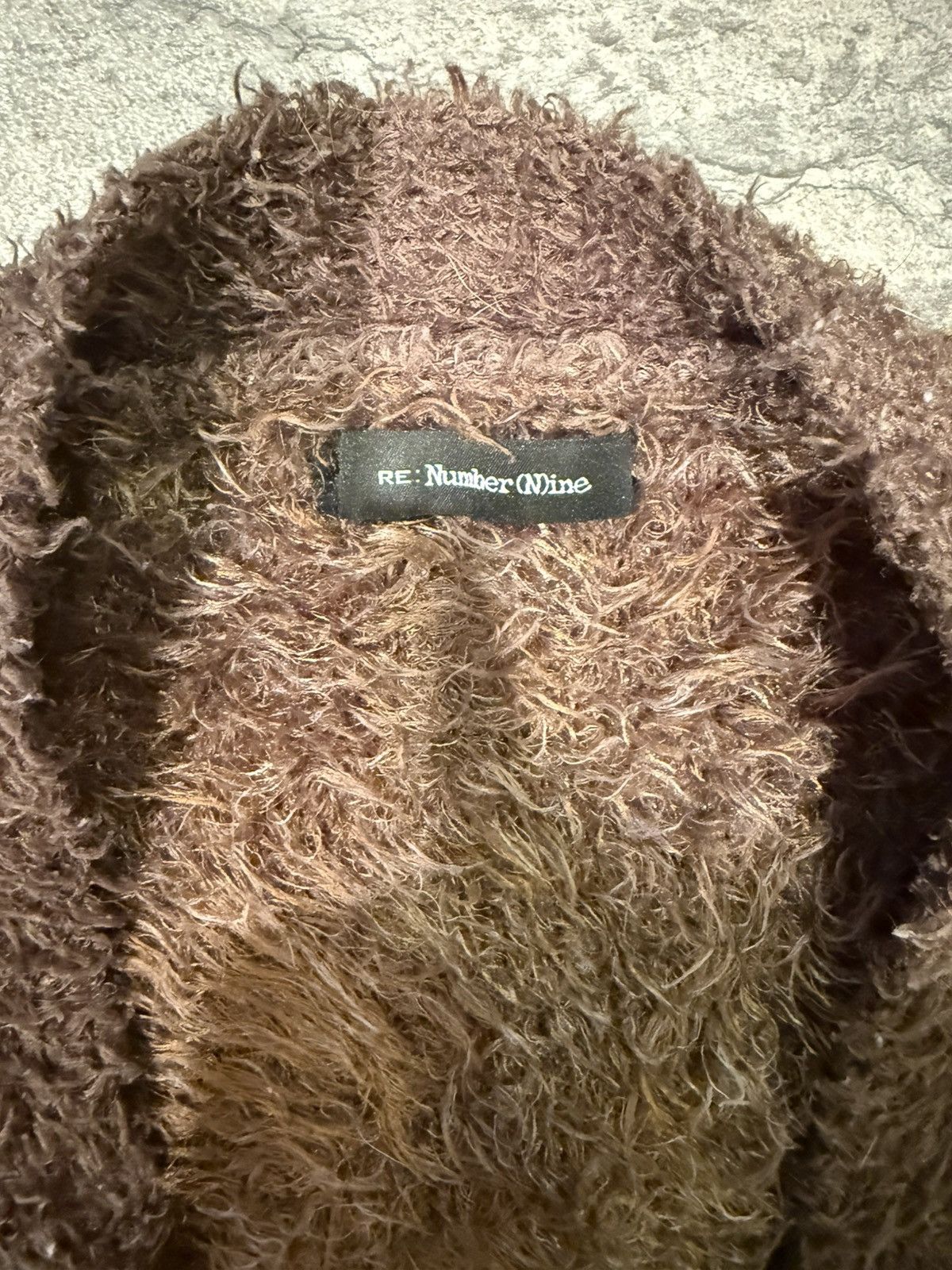 Number (N)ine (N)Number Nine argyle mohair knit cardigan sweater Size US L / EU 52-54 / 3 - 2 Thumbnail
