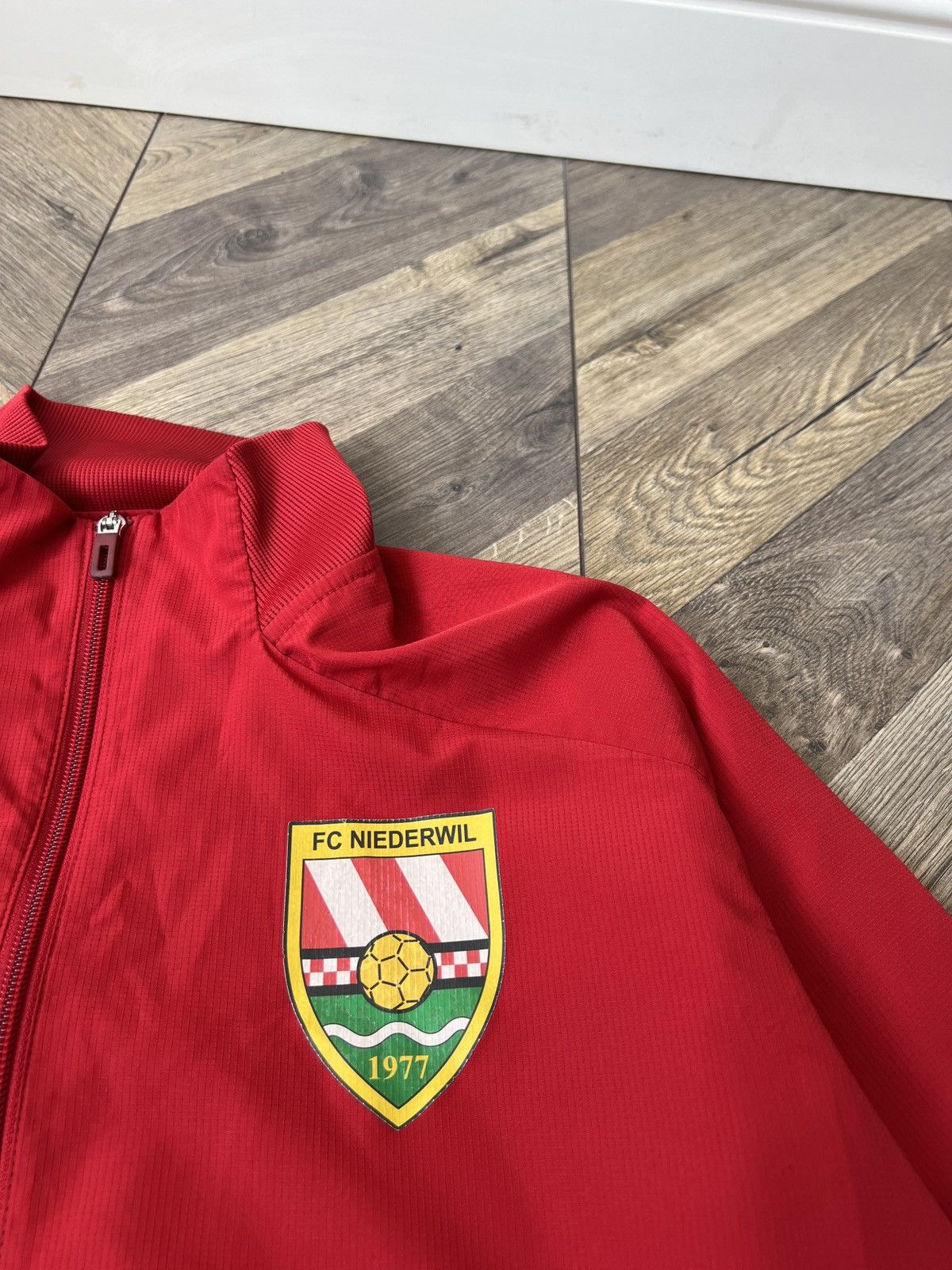 Adidas Vintage Adidas FC Niederwil Track Football Jacket Size US M / EU 48-50 / 2 - 6 Thumbnail