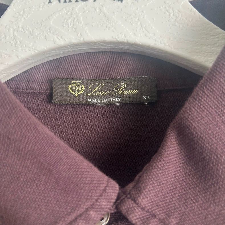 Loro Piana LORO PIANA Brown POLO shirt, short sleeves Size US XL / EU 56 / 4 - 2 Thumbnail