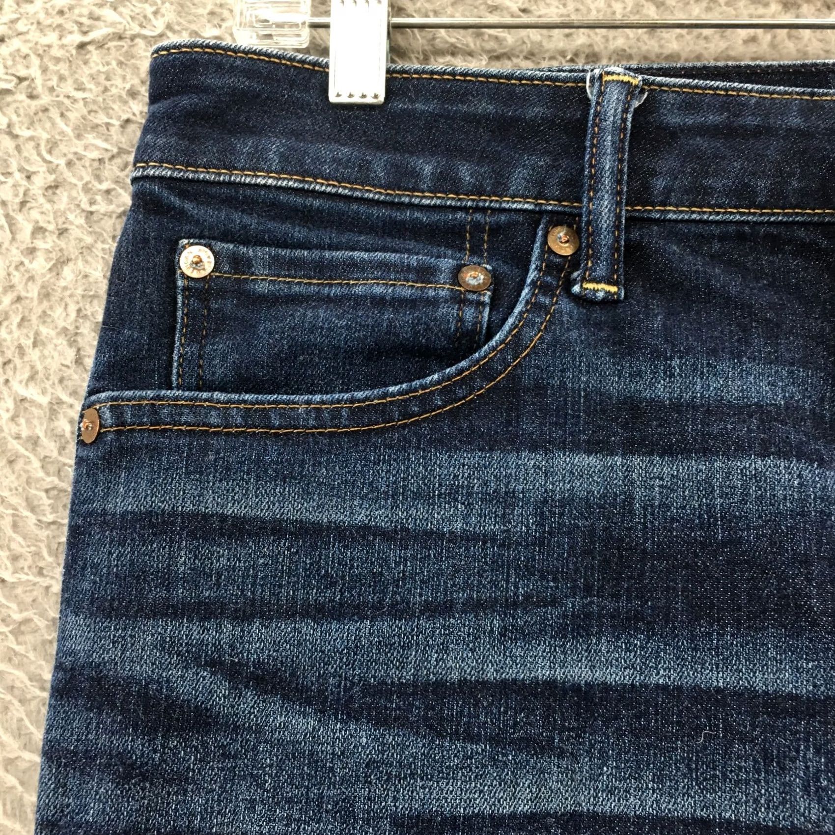 American Eagle Outfitters American Eagle Outfitters Jeans Mens 31x30 Blue Denim Athletic Tapered 5-Pocket Stretch Cotton Standard Regular Mens Size US 31 - 4 Thumbnail