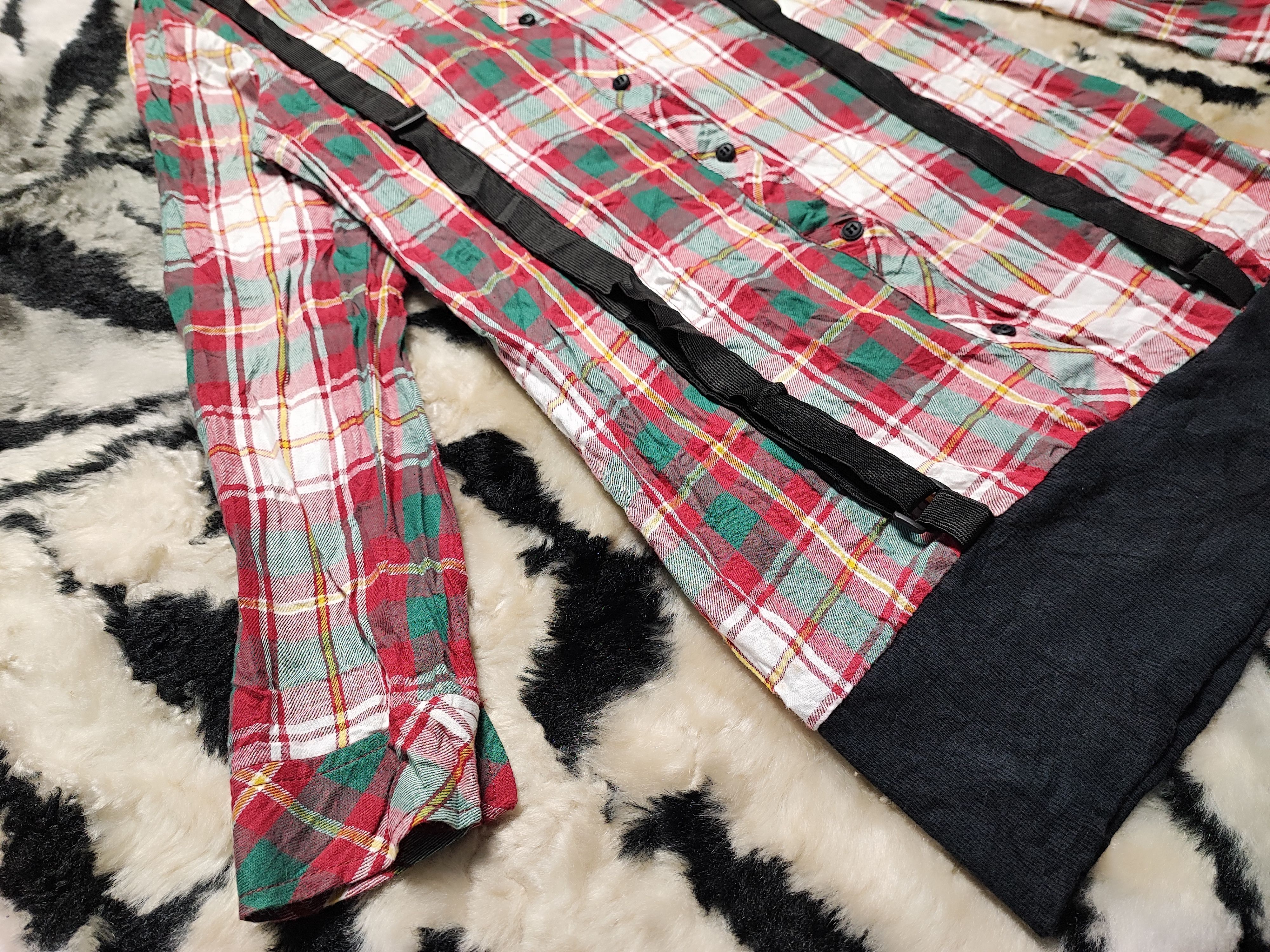 Flannel Flannel Checked Bondage Shirt Button Up Size S / US 4 / IT 40 - 5 Thumbnail
