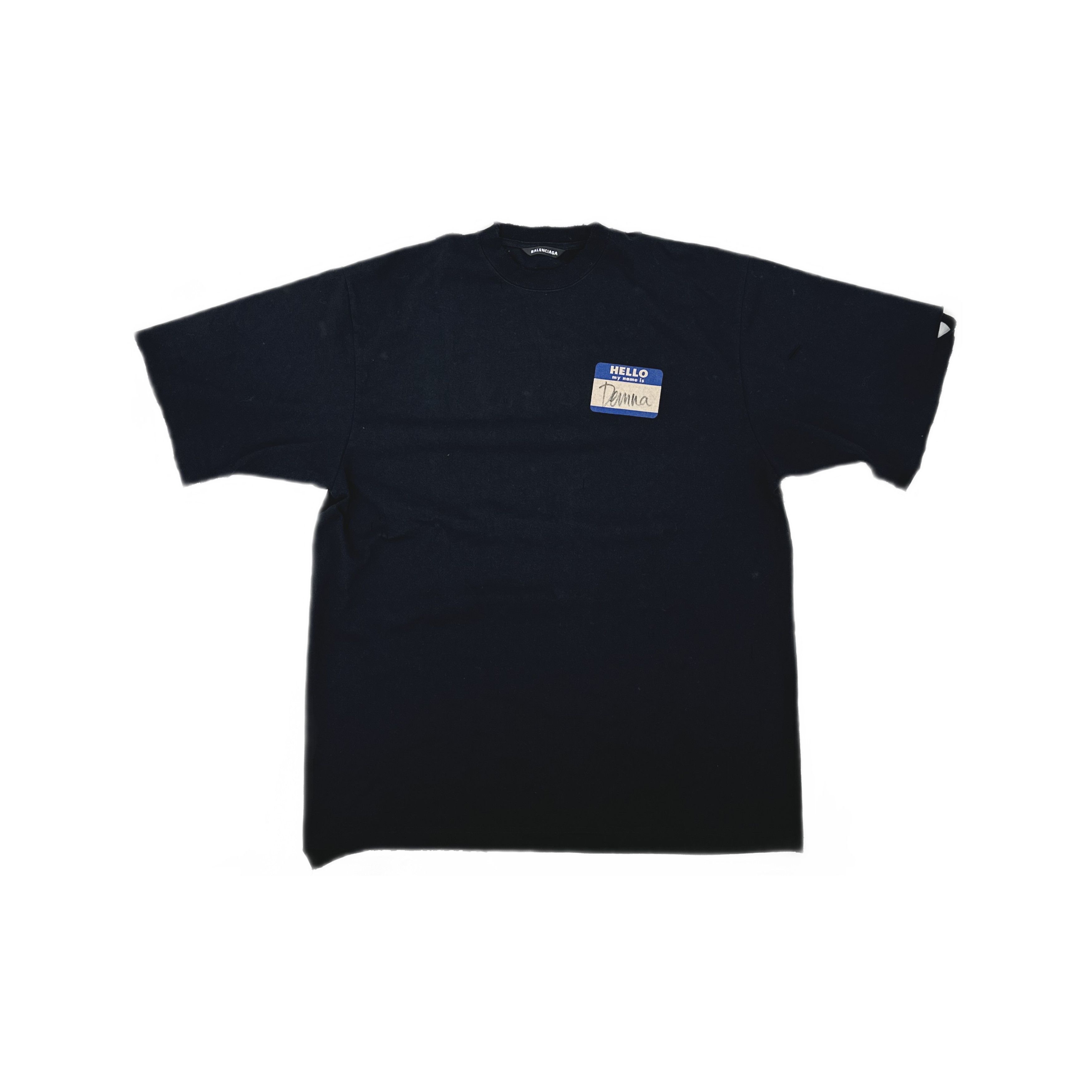 Balenciaga Balenciaga “Hi My Name Is” Oversized Tee | Grailed