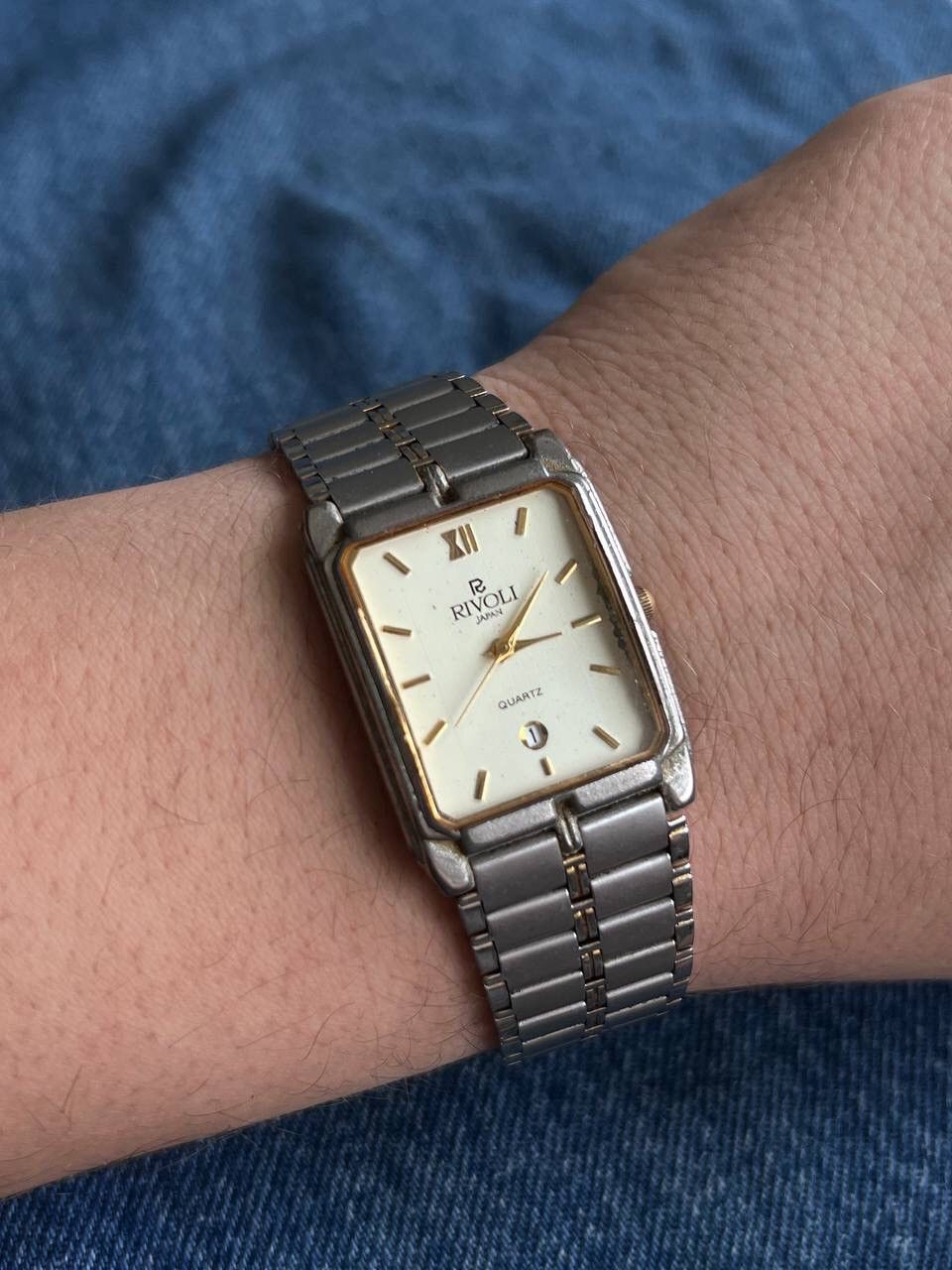 Vintage Japanese style futuristic Watch Rivoli Japan 00s