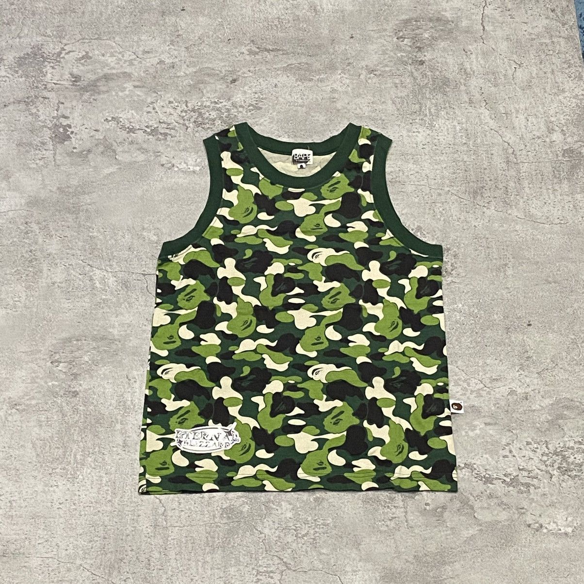 Bape ABC Camo Tank Top Green