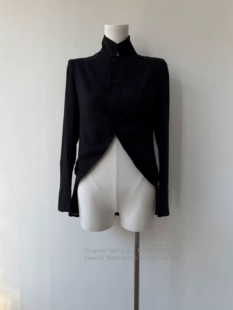 Yohji Yamamoto Yohji Yamamoto size 1 15SS Double Gauze Fishtail Suit Jacke Size S / US 4 / IT 40 - 4 Thumbnail