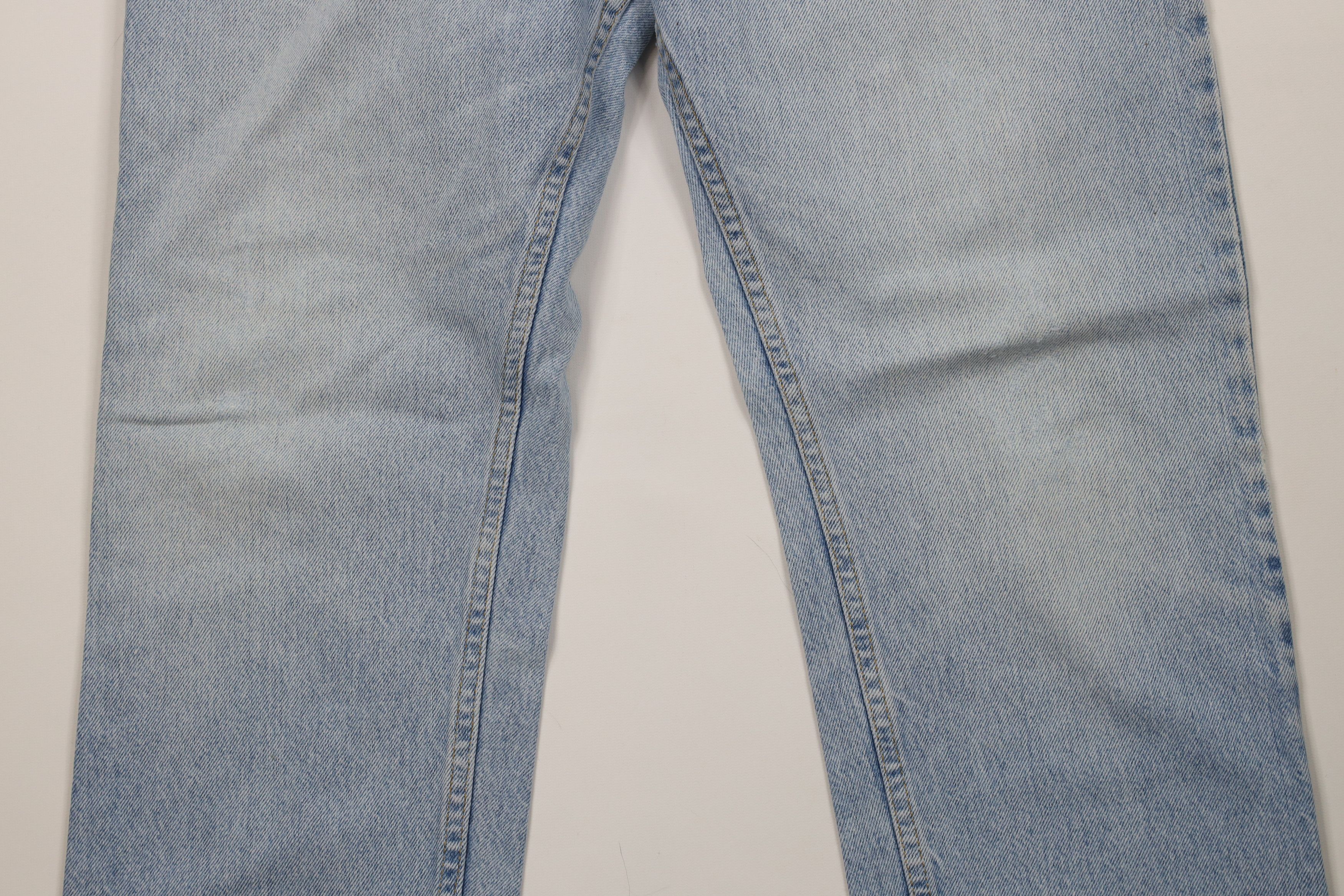 Lee Vintage 90s Lee Straight Leg Denim Jeans Blue Cotton Size US 38 / EU 54 - 3 Thumbnail