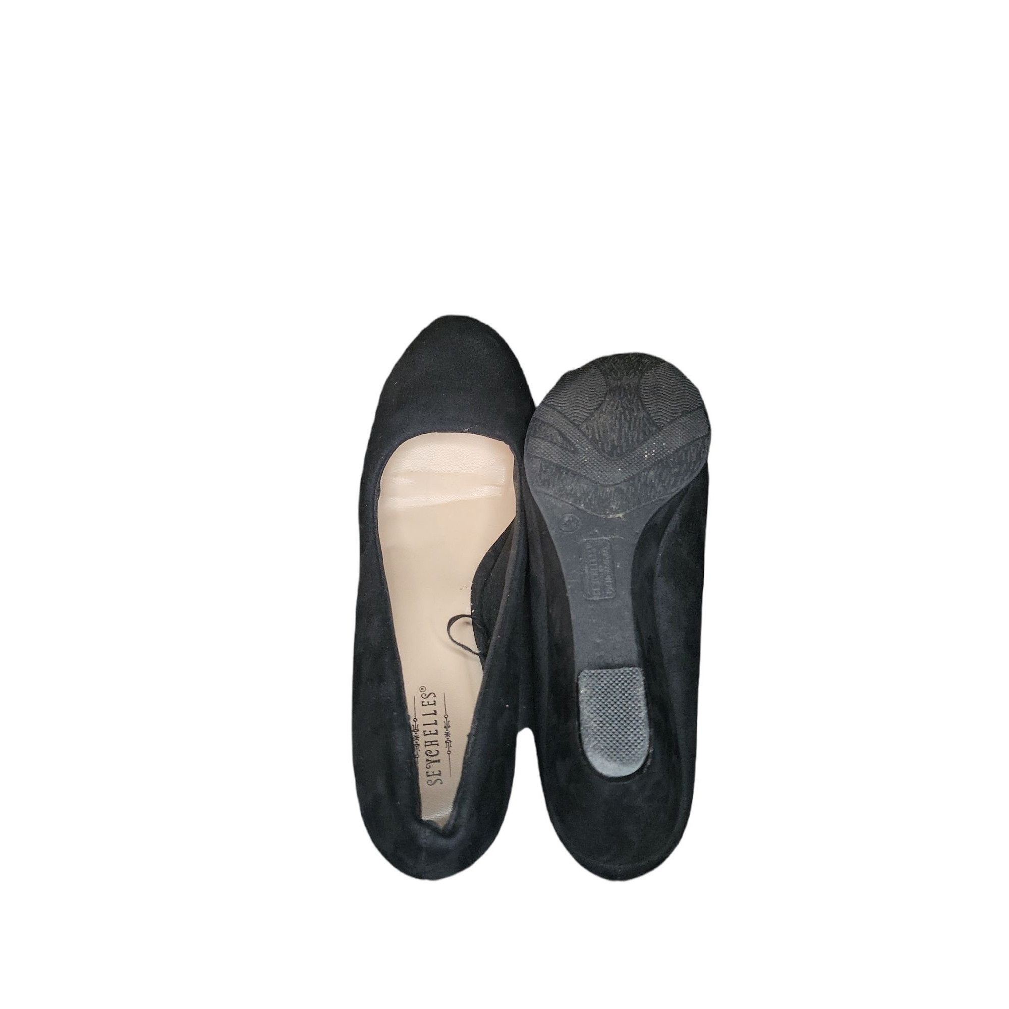 Seychelles Seychelles Gertrude Wedges Women Sz 7 Black Office Pointy Cl Size US 9 / IT 39 - 6 Thumbnail