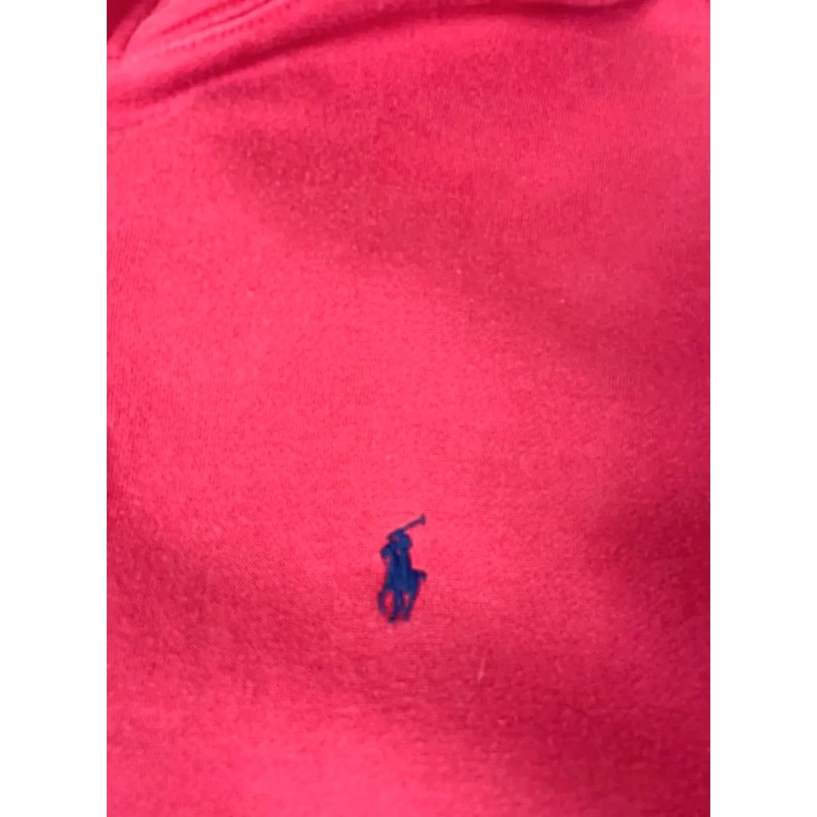 Polo Ralph Lauren VINTAGE Polo Ralph Lauren Hoodie Zip Up 90s Men XL Red Size US XL / EU 56 / 4 - 6 Thumbnail
