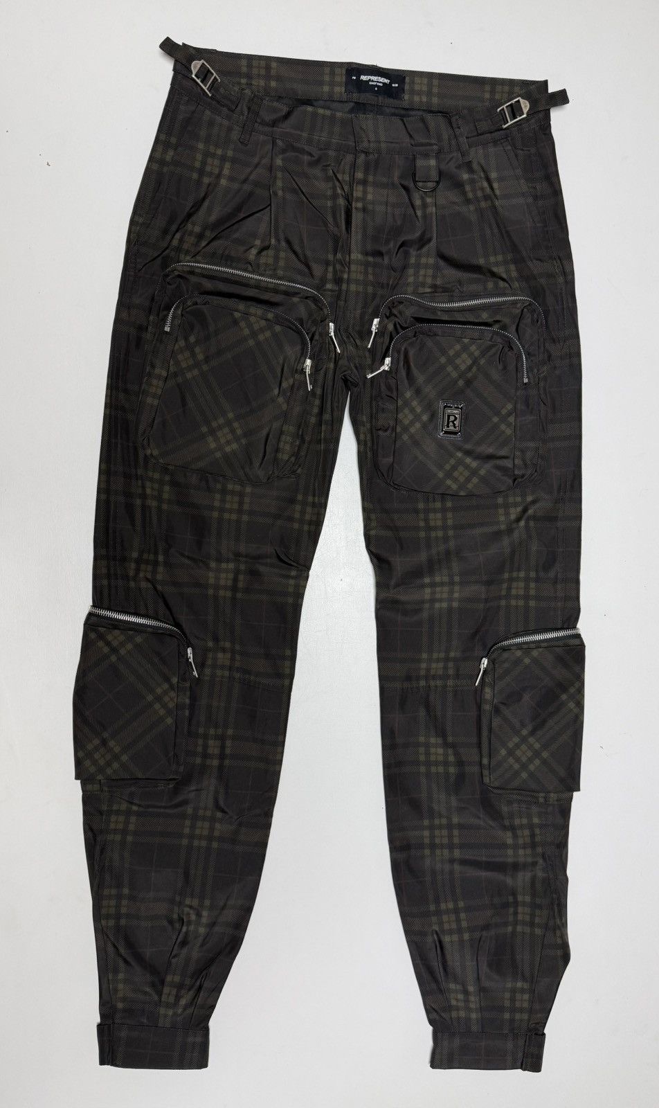 Represent Clo. Represent Tartan Check Cargo Pants Size US 30 / EU 46 - 1 Thumbnail
