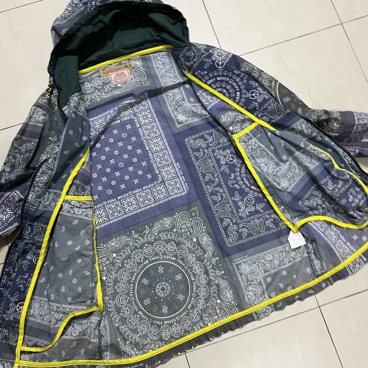 20471120 × Japanese Brand Kriff Mayer Paisley Bandana Print Jacket Size US M / EU 48-50 / 2 - 10 Thumbnail