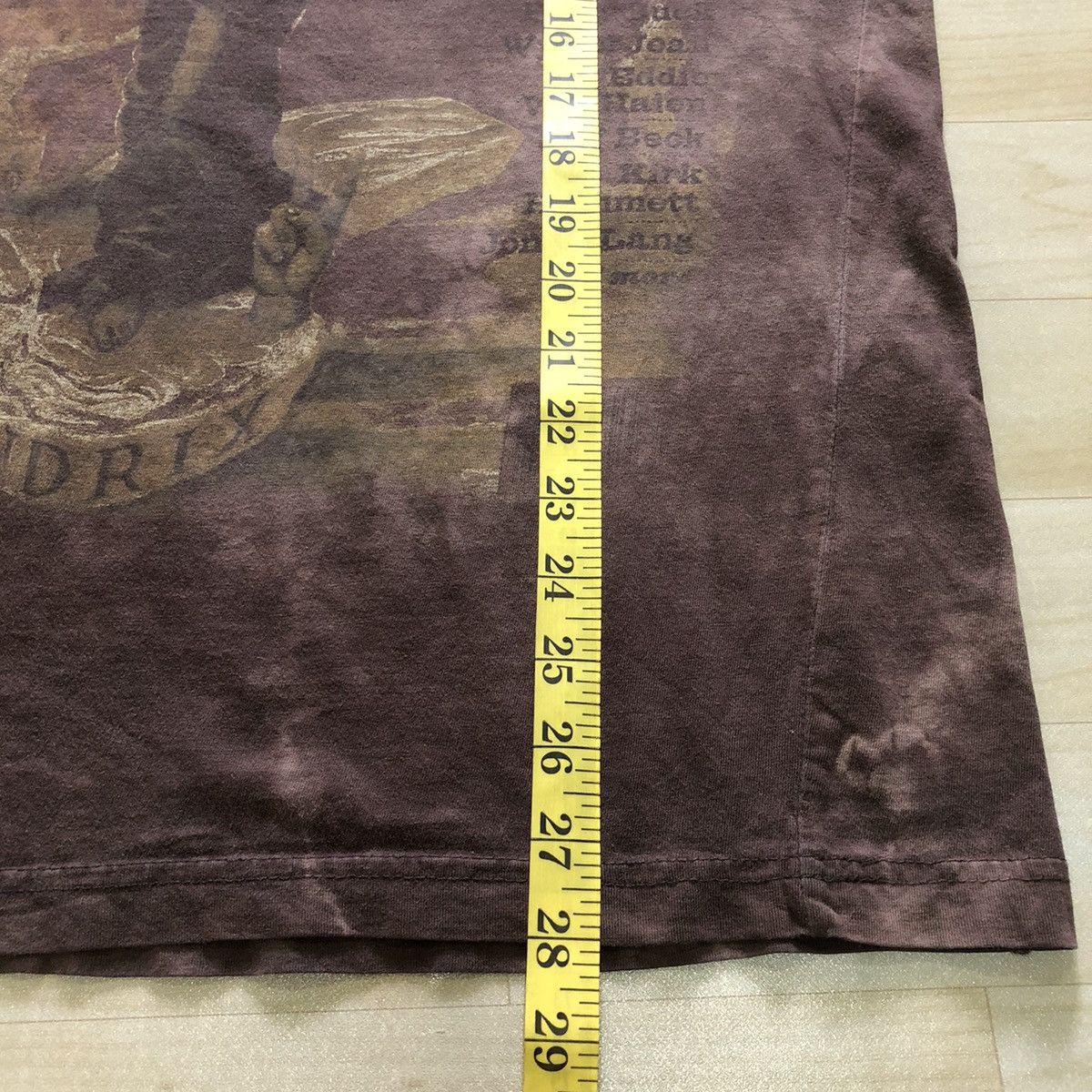 Band Tees × Jimi Hendrix × The Rolling Stones The Rolling Stones Magazine Jimi Hendrix Guitar Gods Tie Dye Size US S / EU 44-46 / 1 - 7 Thumbnail