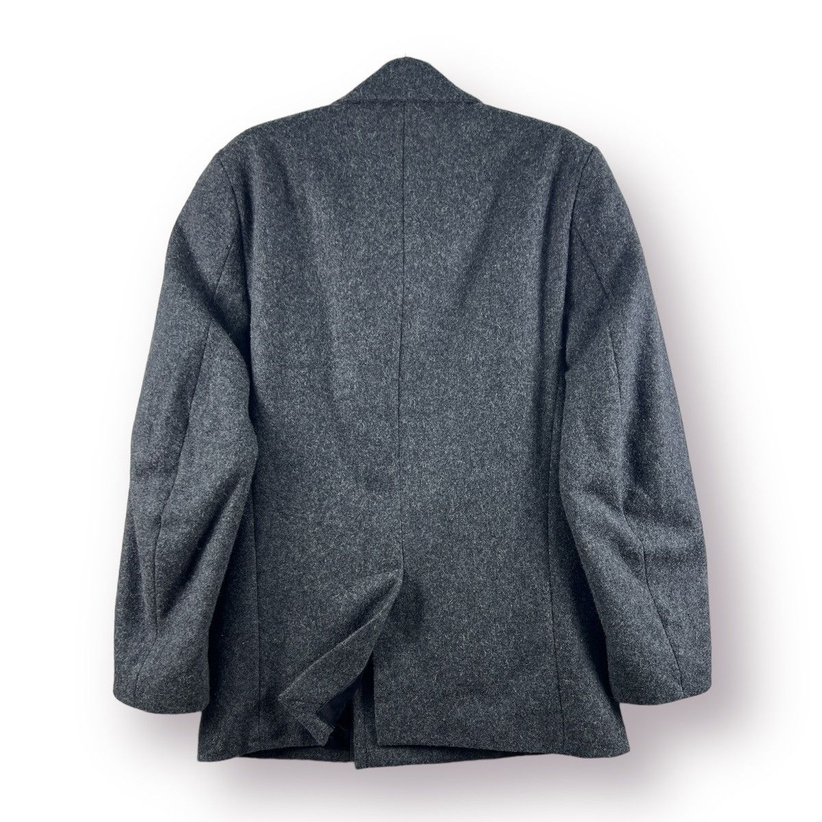 agnes b. 🔥 Agnes B PeaCoat military style wool heavy Jacket - 46 Size US S / EU 44-46 / 1 - 12 Thumbnail