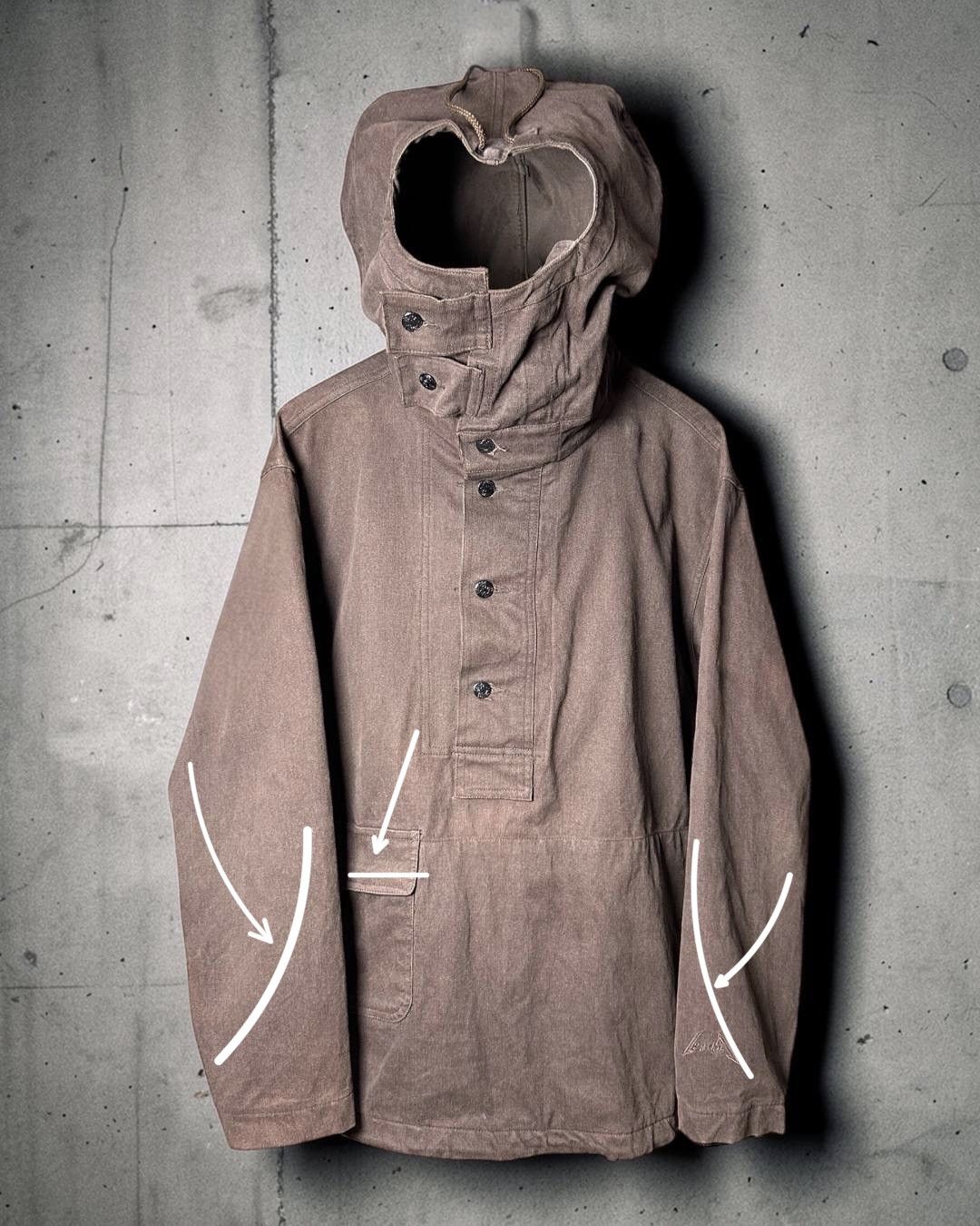 Number (N)ine Number (N)ine BRTH:BREATH Hemp Anti-Gas Smock Anorak Size US L / EU 52-54 / 3 - 17 Thumbnail