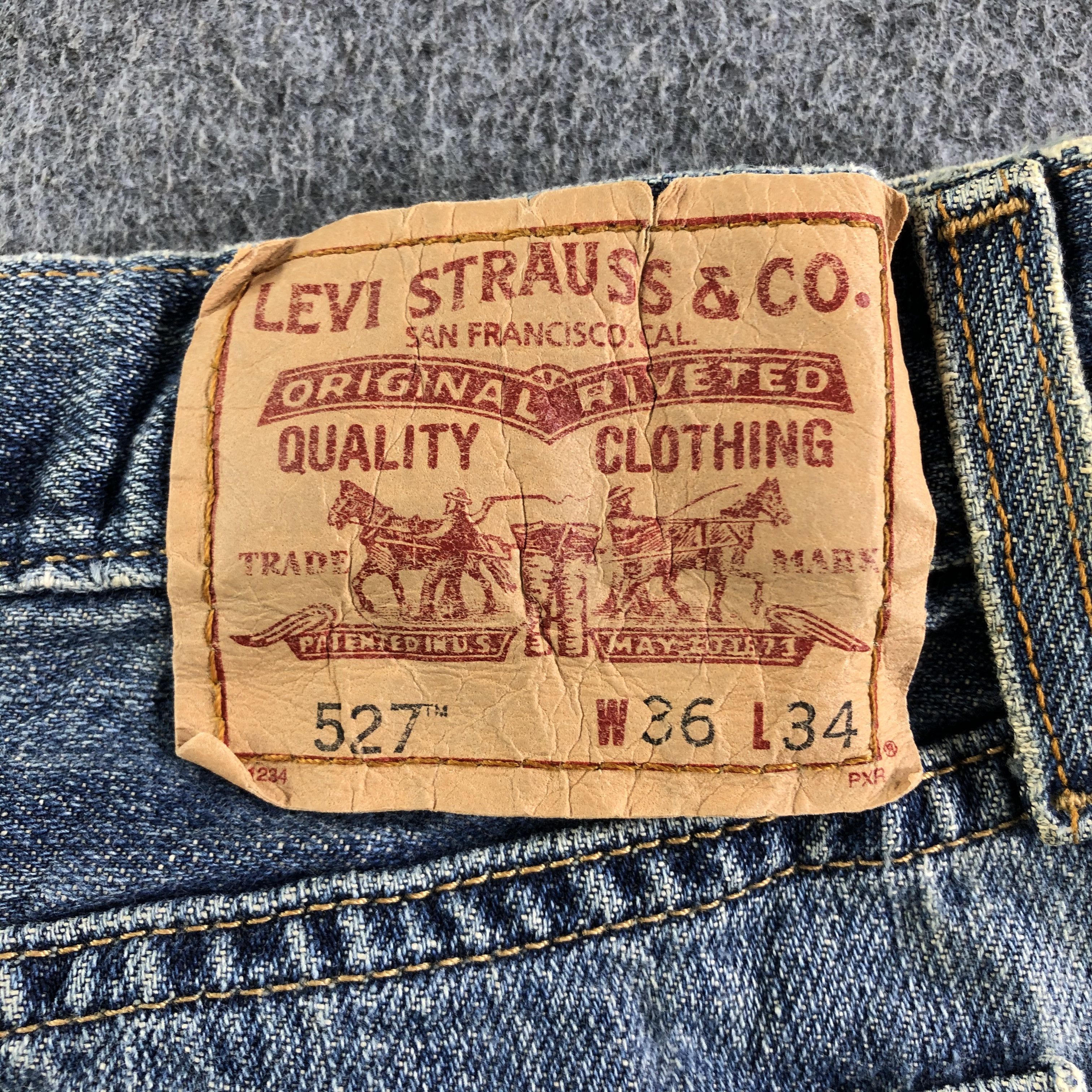 Levi's Vintage Levis 527 Flare Jeans-J4494 Size US 36 / EU 52 - 5 Thumbnail