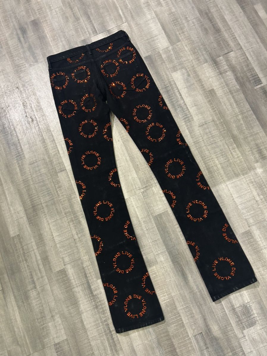 Vlone Vlone Rhinestone Denim Jeans Size US 30 / EU 46 - 4 Thumbnail