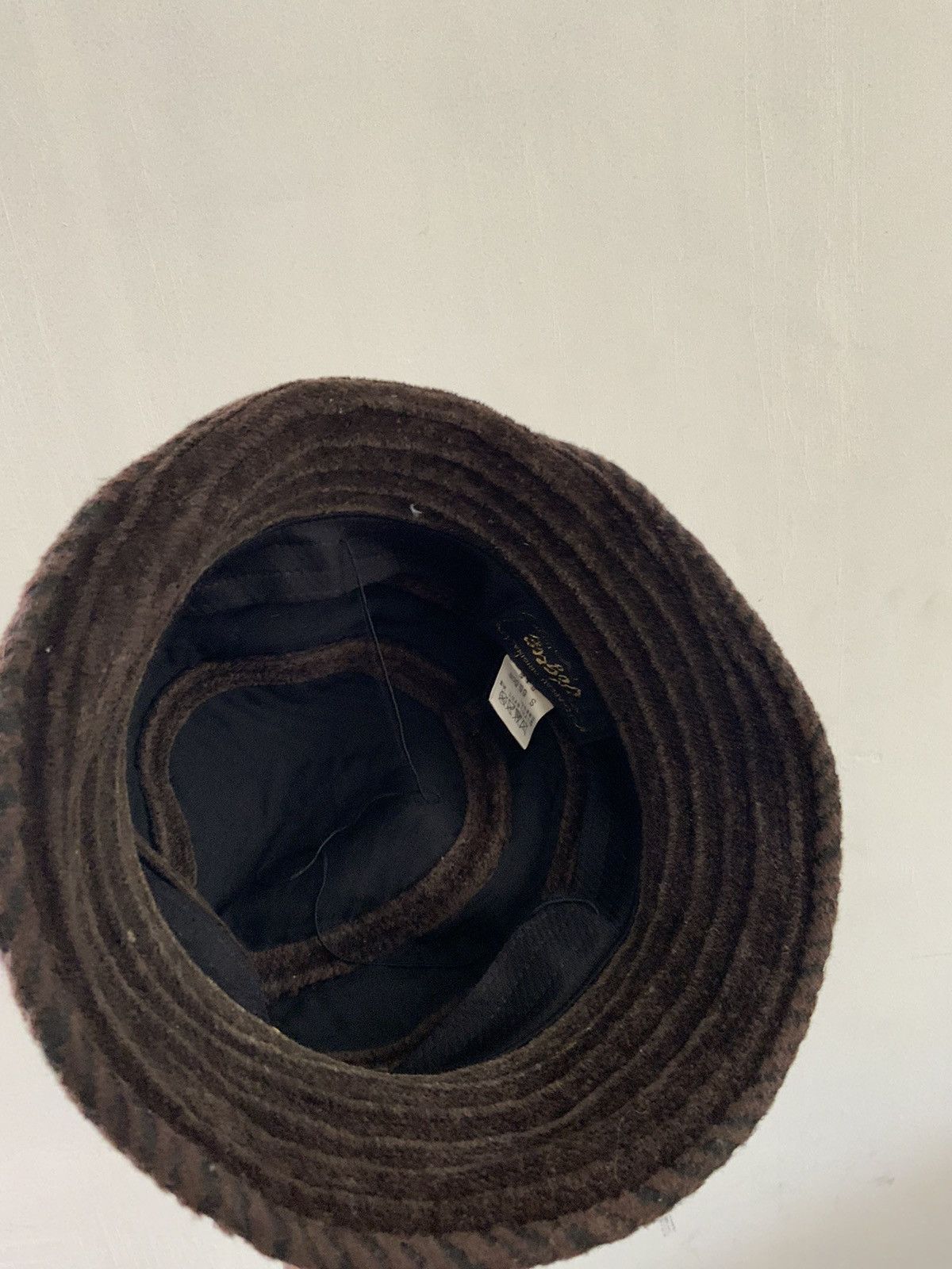 Japanese Brand Vogue Japan Made Corduroi Brown Bucket Hat Size ONE SIZE - 8 Thumbnail