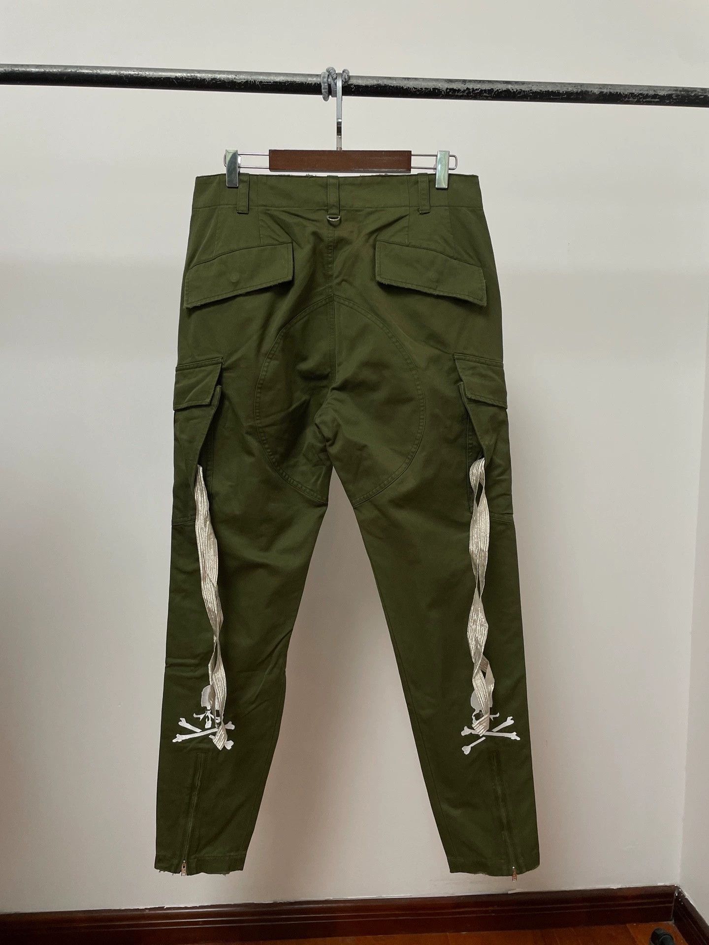 Mastermind Japan MMJ Skull Casual Pants New w/Tags Straight Waist Elastic M Size US 32 / EU 48 - 2 Thumbnail