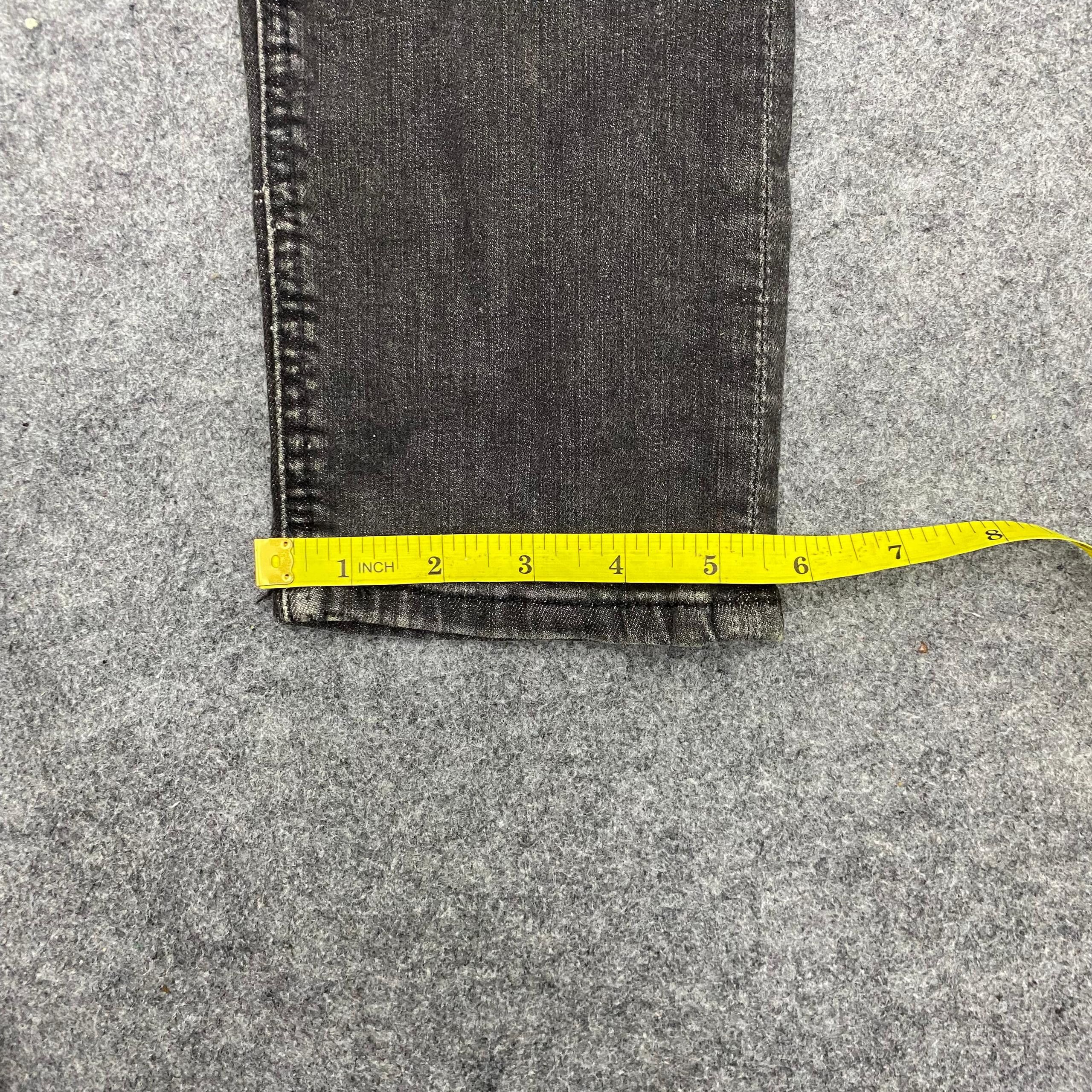 If Six Was Nine 💥Best Offer💥Vintage H&M Japanese Brand Skinny Denim Size US 30 / EU 46 - 6 Thumbnail