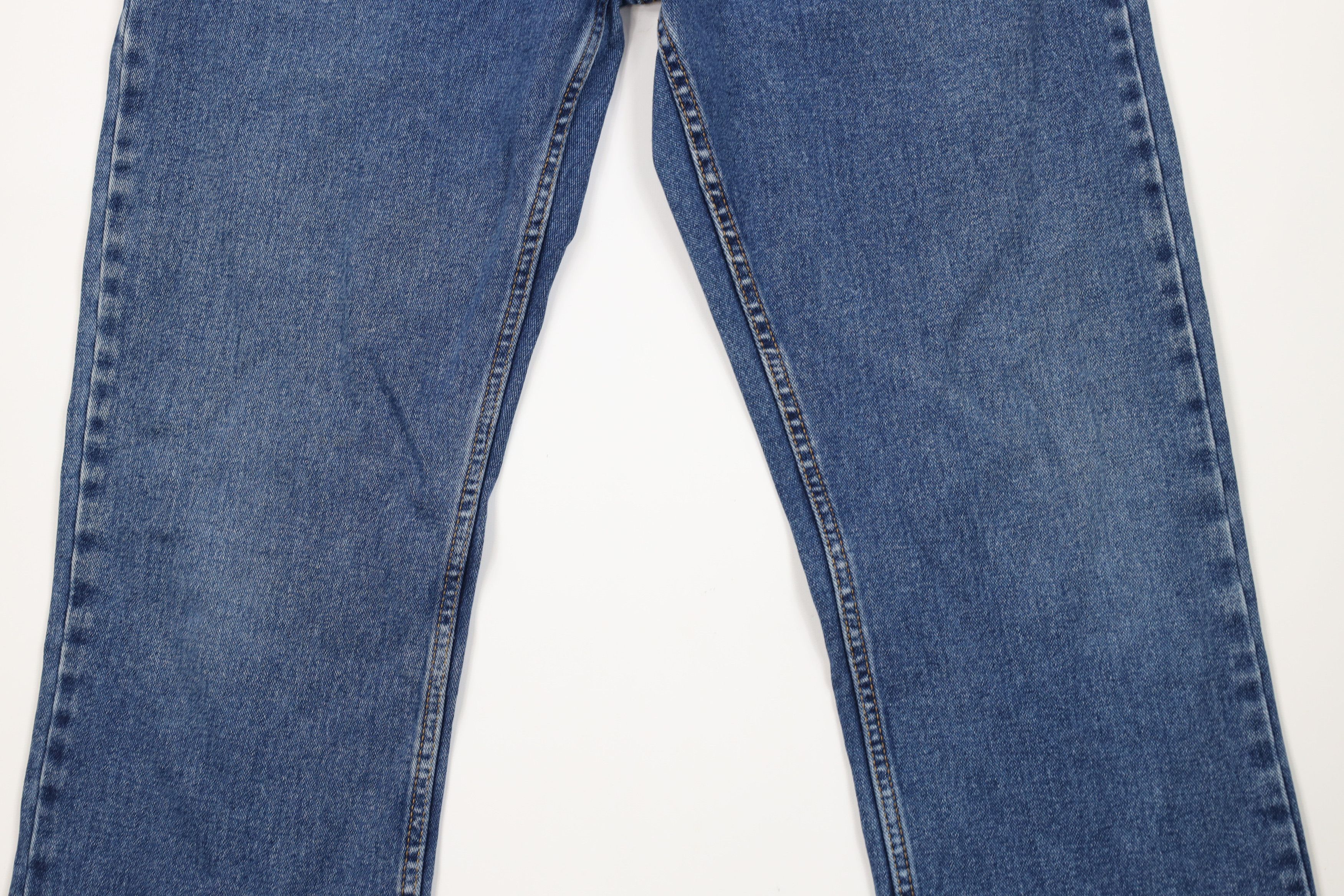 Big Mac Vintage 90s Big Mac Wide Leg Denim Jeans Blue Cotton Size US 34 / EU 50 - 3 Thumbnail
