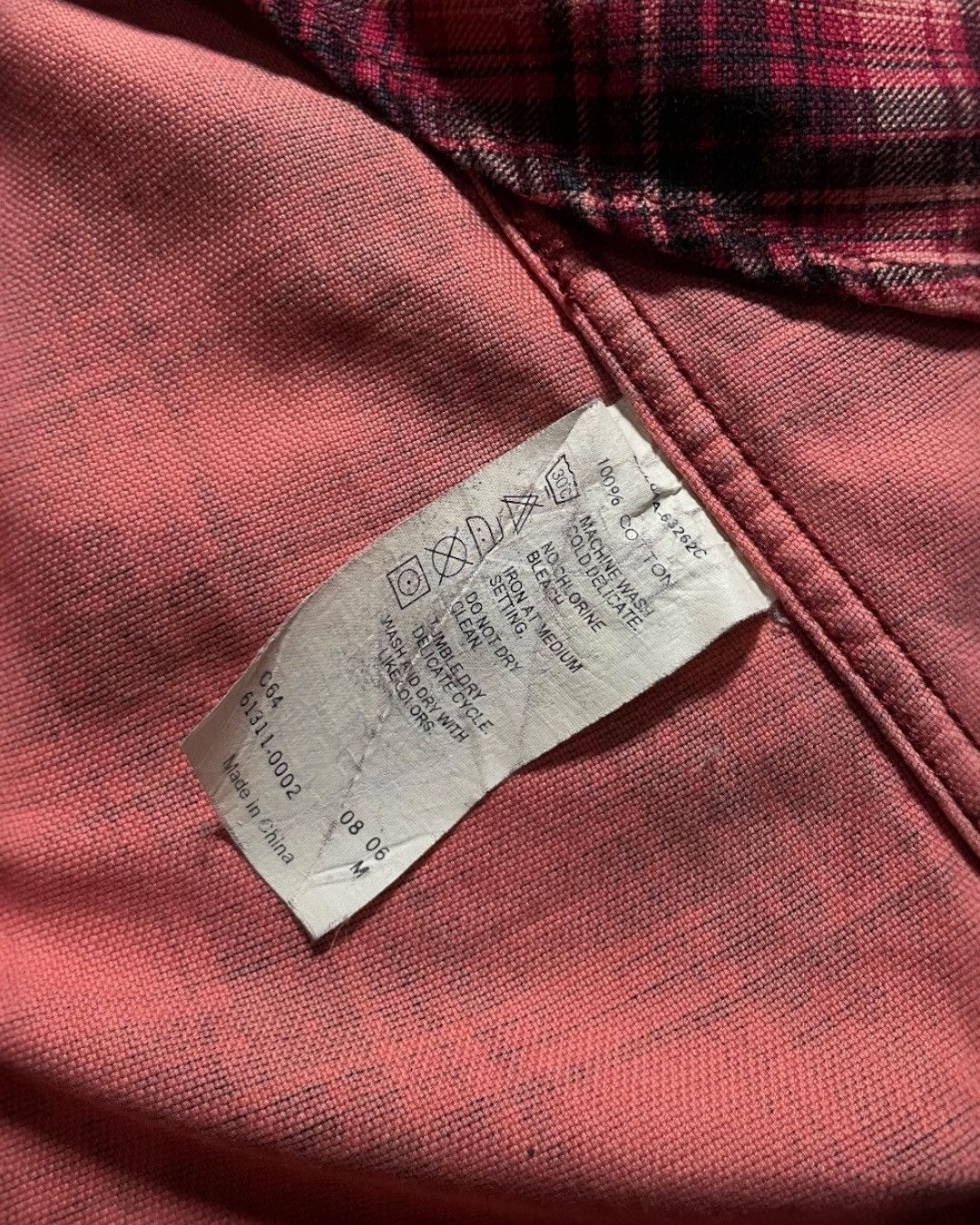 Levi's Flannel Shirt Western Double Pocket LEVIS Size M Size US M / EU 48-50 / 2 - 7 Thumbnail