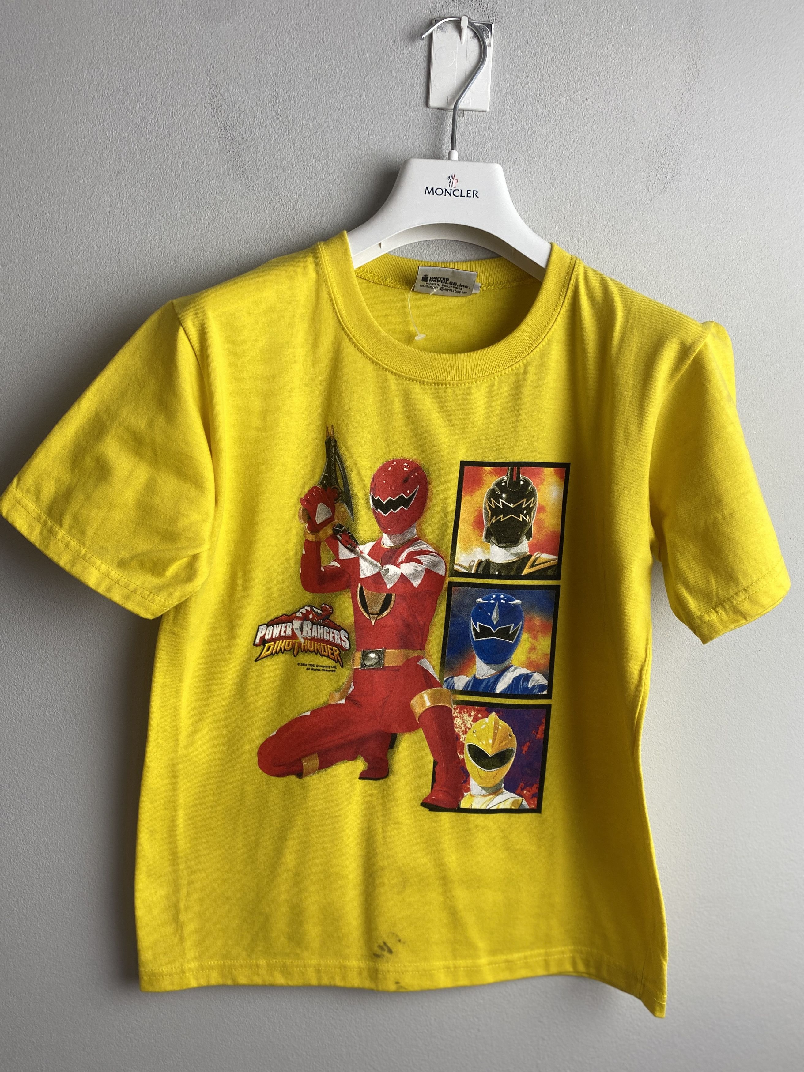 Vintage Vintage 2004 Power Rangers Dino Thunder big logo t-shirt Size US XS / EU 42 / 0 - 1 Thumbnail