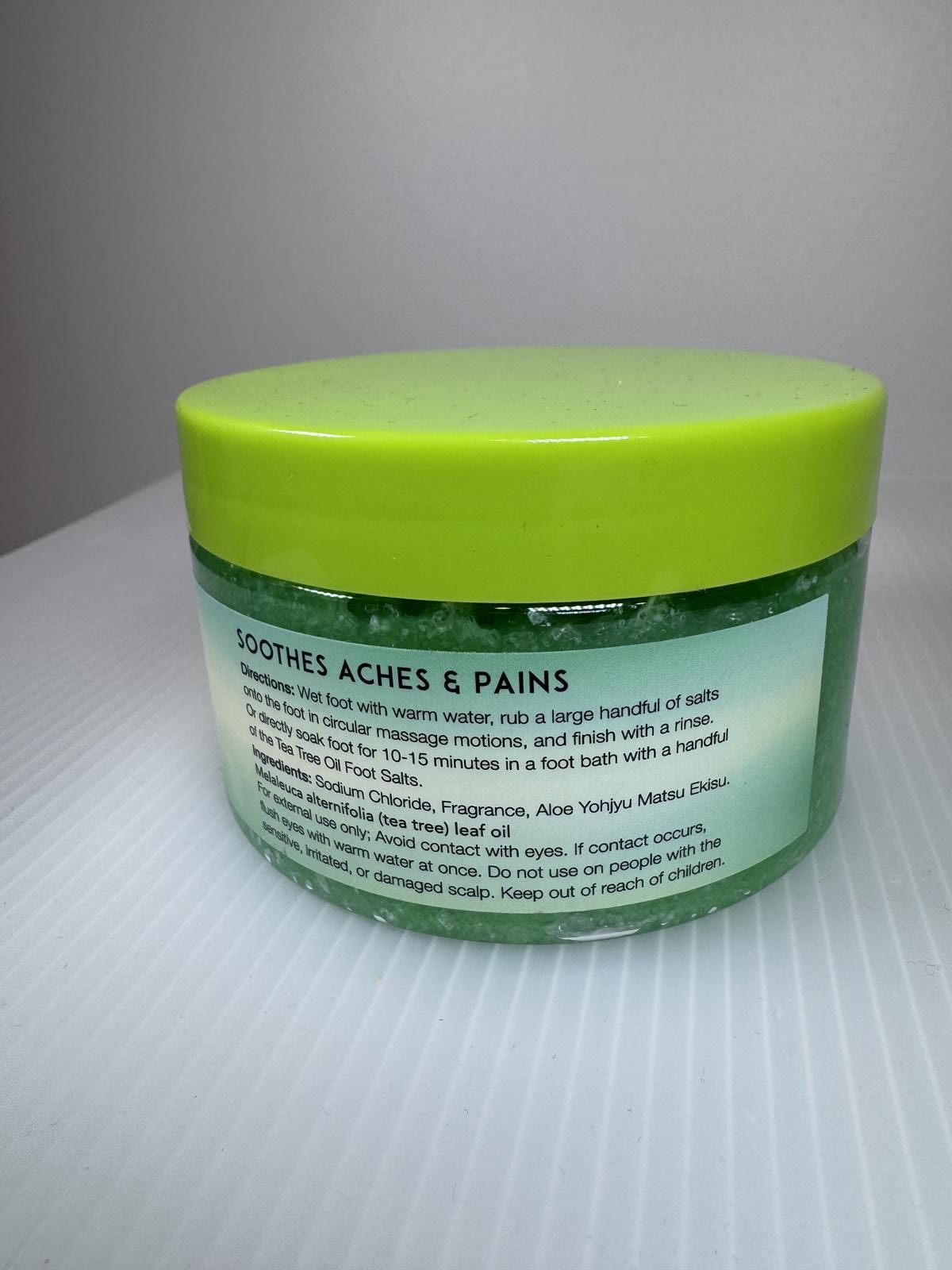 Designer Natural Tea Tree Oil Foot Salts - Soothing Relief Size ONE SIZE - 2 Thumbnail