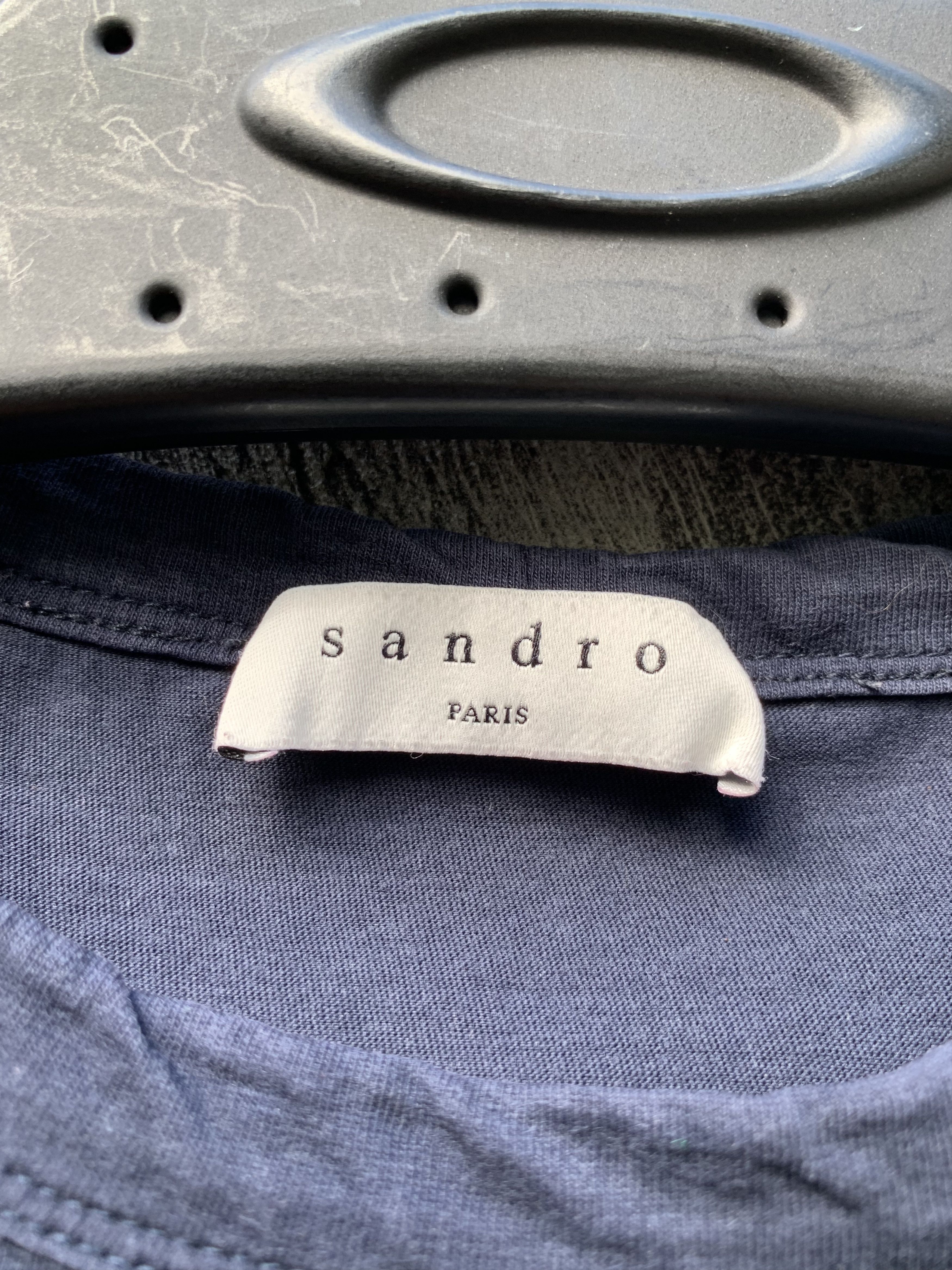 Sandro Sandro Paris Navy Tee Size US M / EU 48-50 / 2 - 3 Thumbnail