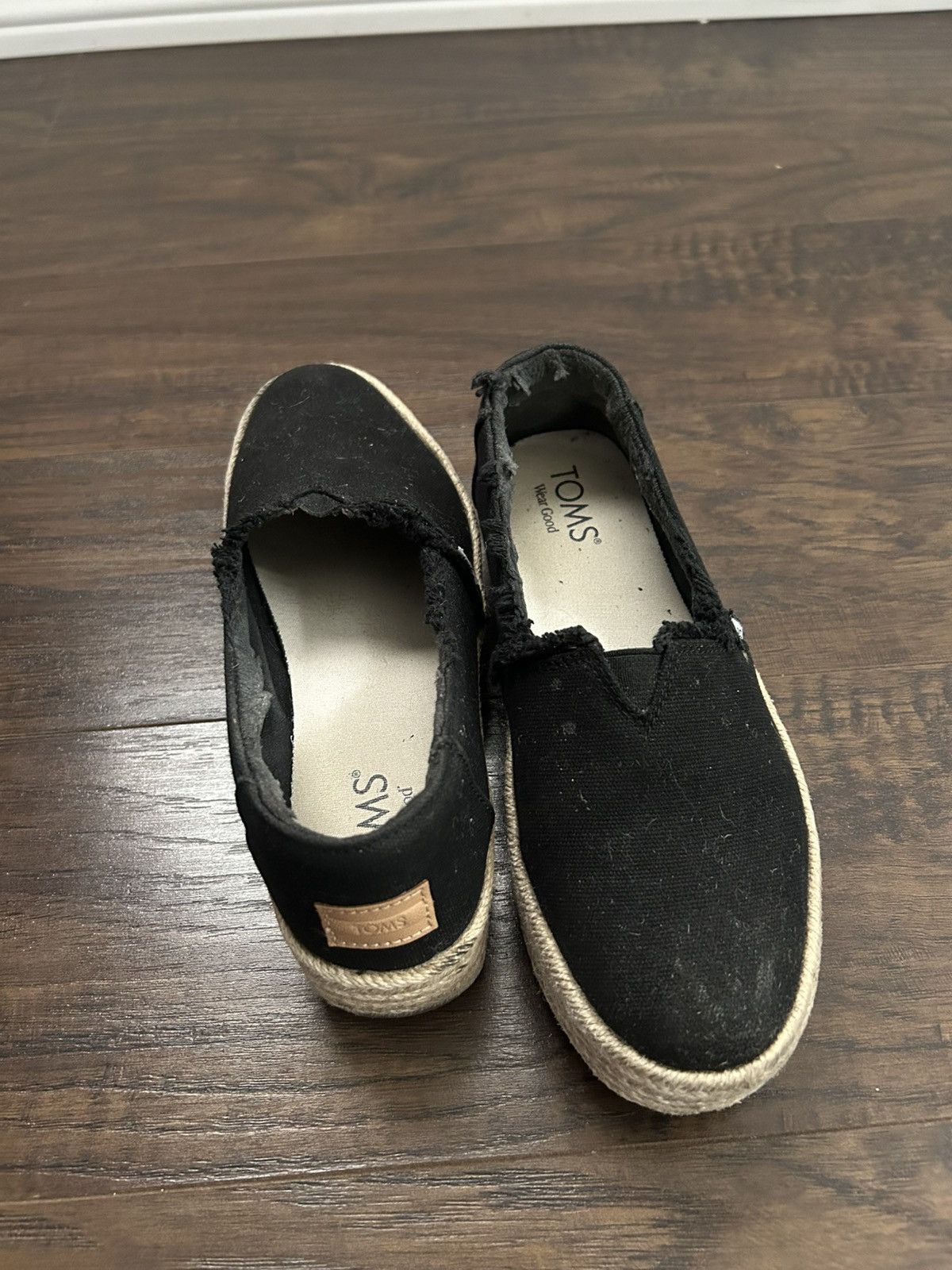 Toms TOMS Valencia Platforms Espadrille Size US 7 / IT 37 - 2 Thumbnail