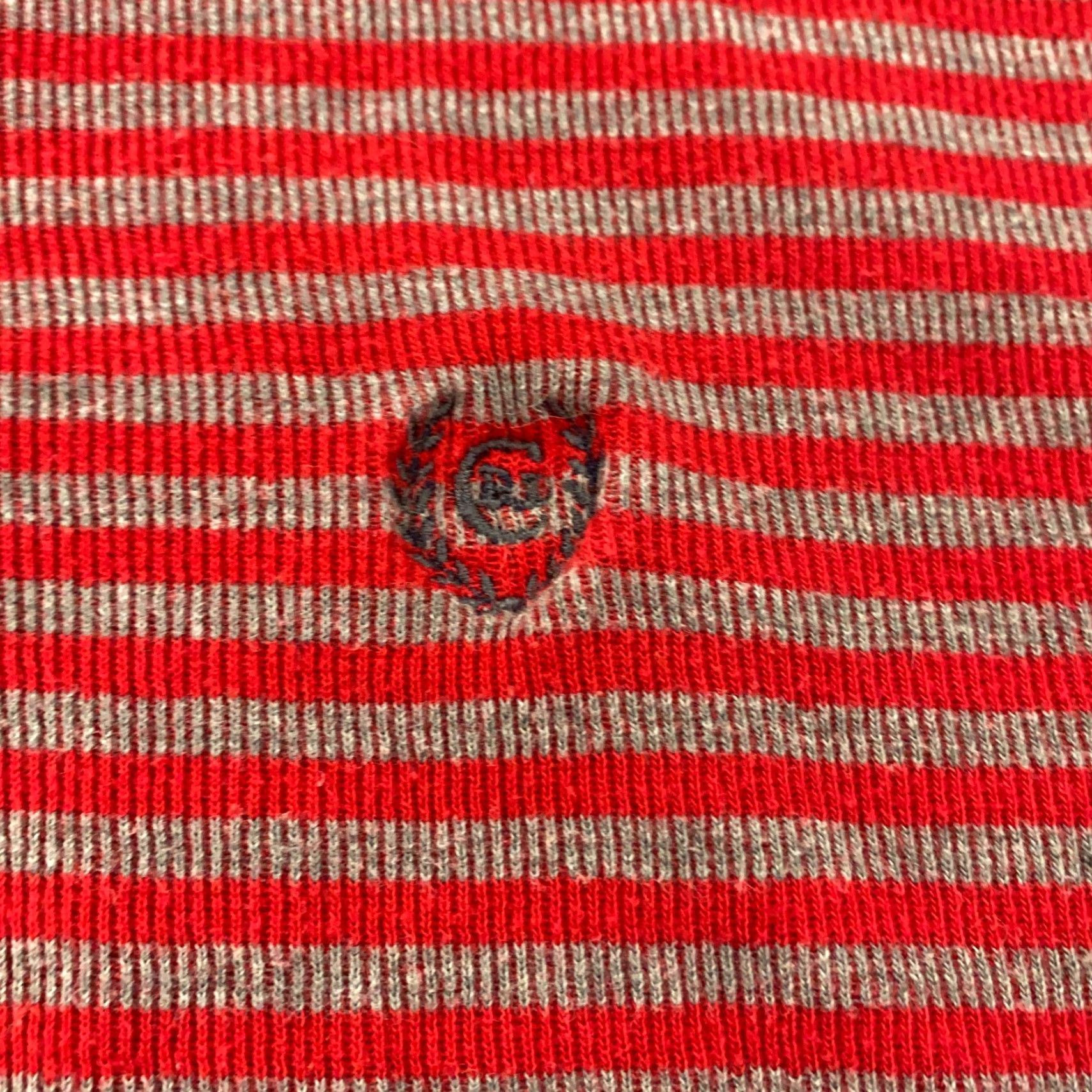 Chaps VINTAGE Chaps Ralph Lauren Shirt Mens M Red/Gray Striped Long Sleeve Polo Shirt Men’s M Red Gray Striped Long Sleeve Size US M / EU 48-50 / 2 - 2 Thumbnail