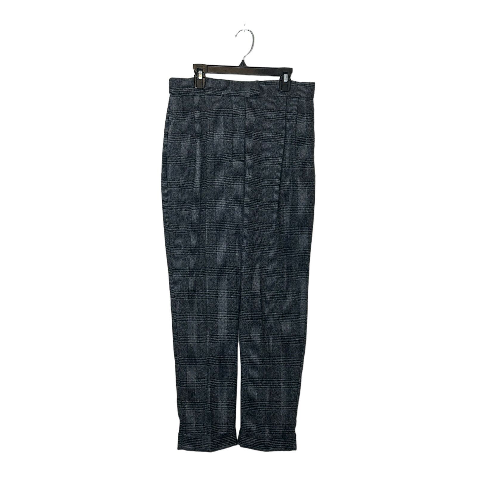 Zara Zara plaid pleated cuffed ankle hems pants size XS Size 30" / US 8 / IT 44 - 7 Thumbnail