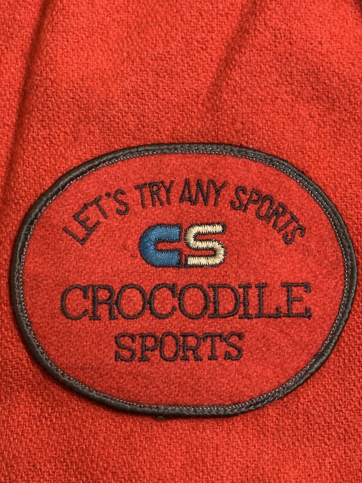 Japanese Brand Rare Design Vintage Crocodile Sports Varsity Jacket Size M / US 6-8 / IT 42-44 - 7 Thumbnail