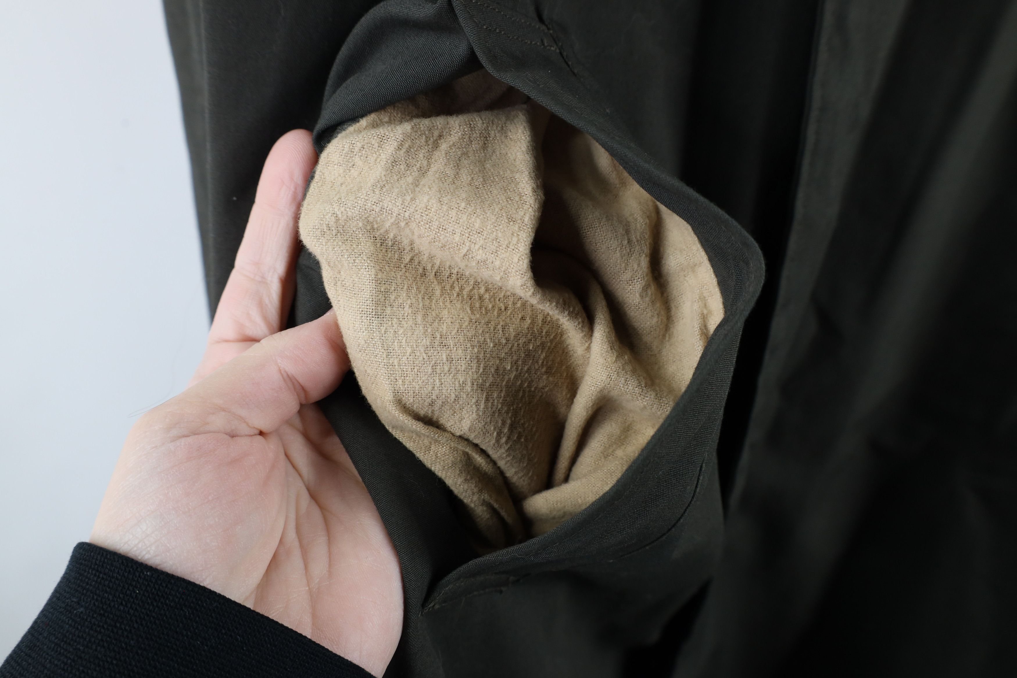 Vintage Vintage 60s 70 Streetwear Trench Coat Rain Jacket Green USA Size US L / EU 52-54 / 3 - 6 Thumbnail
